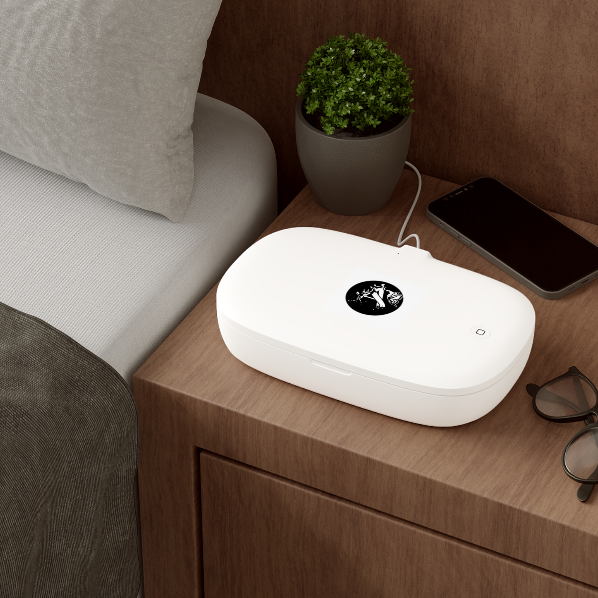 Archishop UV Phone Sanitizer & Wireless Charging Pad — Hands-Free Phone Sterilizer with 10W Qi Charger - Image 5