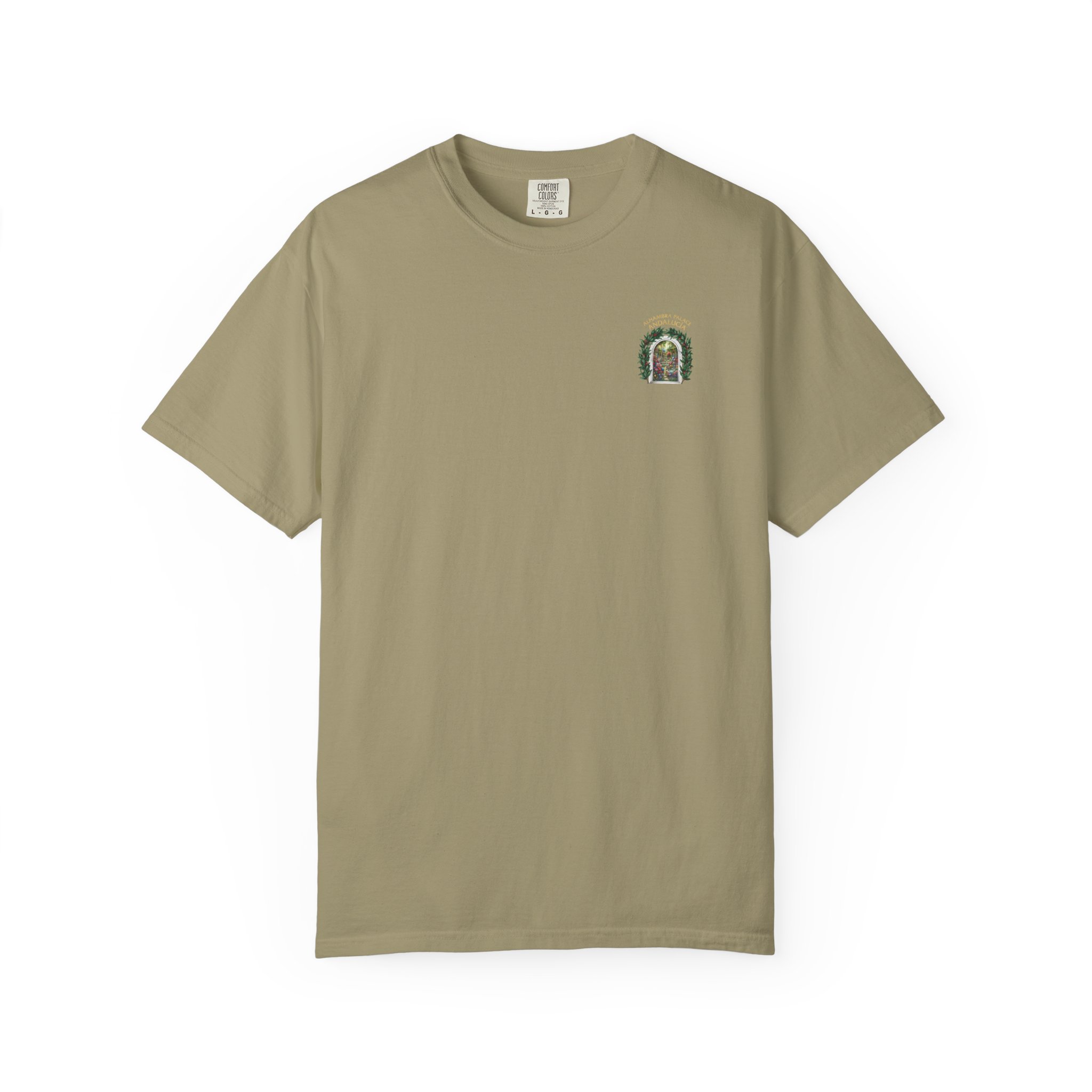 ALHAMBRA PALACE ANDALUCIA T‑Shirt — Vintage Floral Arch Travel Tee - Image 29