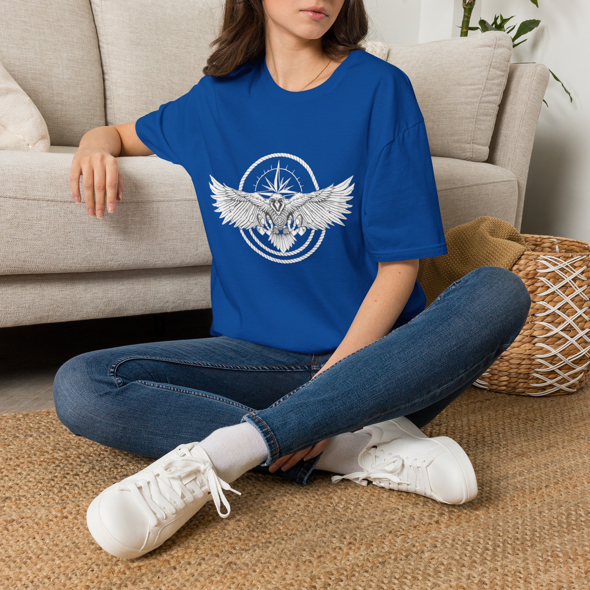 Traveler Raven T-Shirt | Adventure Apparel | Unisex Heavy Cotton Tee - Image 33