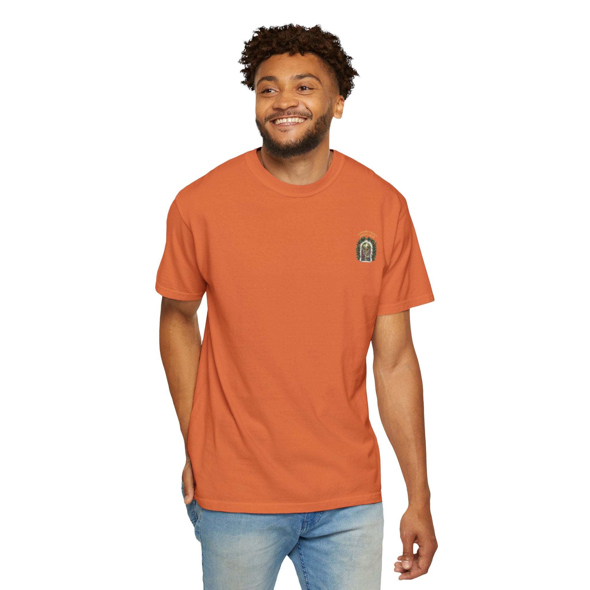 ALHAMBRA PALACE ANDALUCIA T‑Shirt — Vintage Floral Arch Travel Tee - Image 27