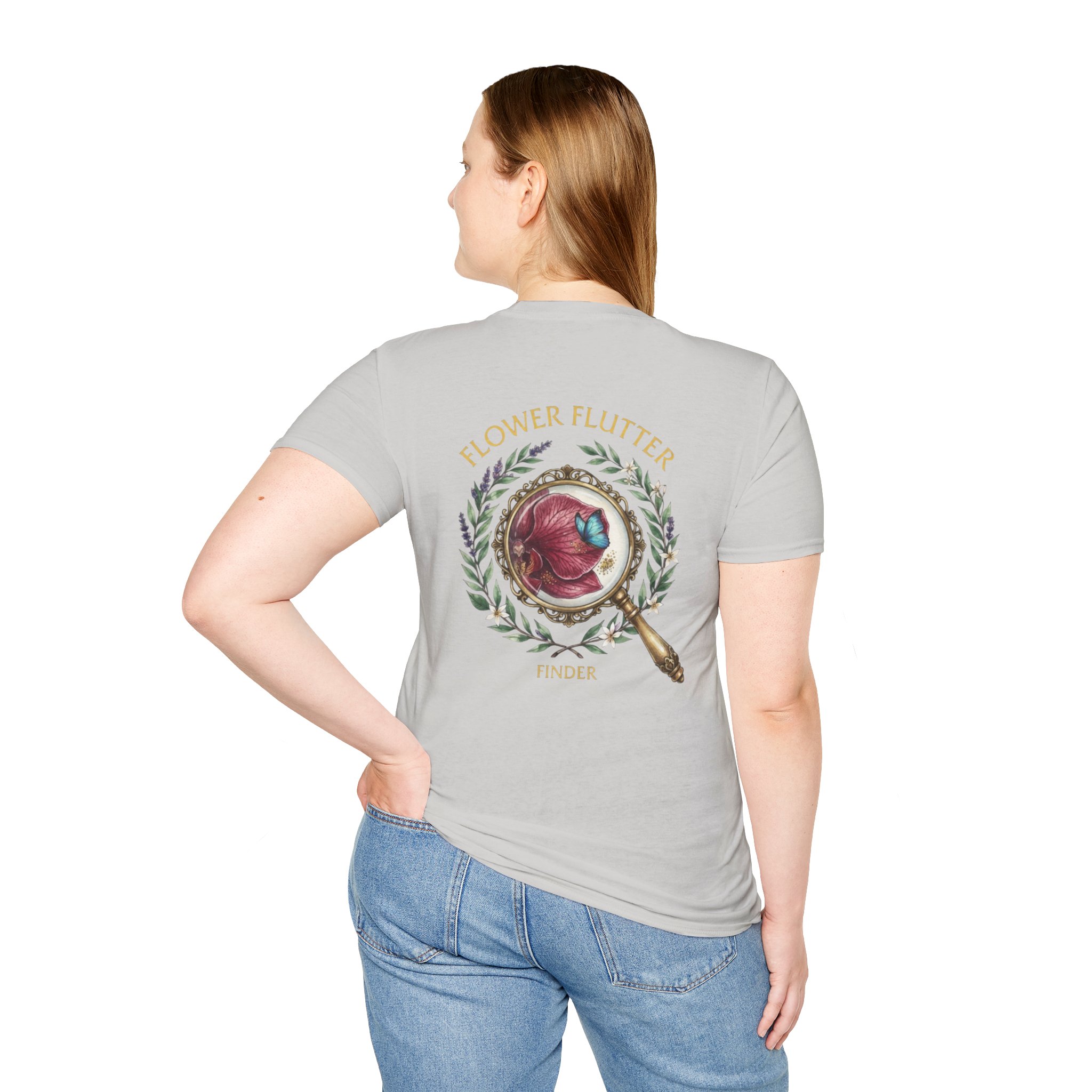 FLOWER FLUTTER FINDER T-shirt — Premium Tee