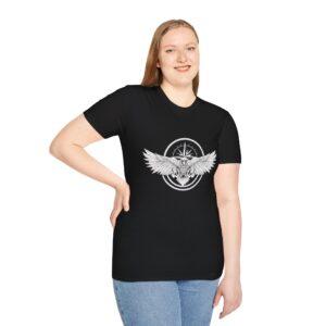 Traveler Raven T-Shirt | Adventure Apparel | Unisex Heavy Cotton Tee