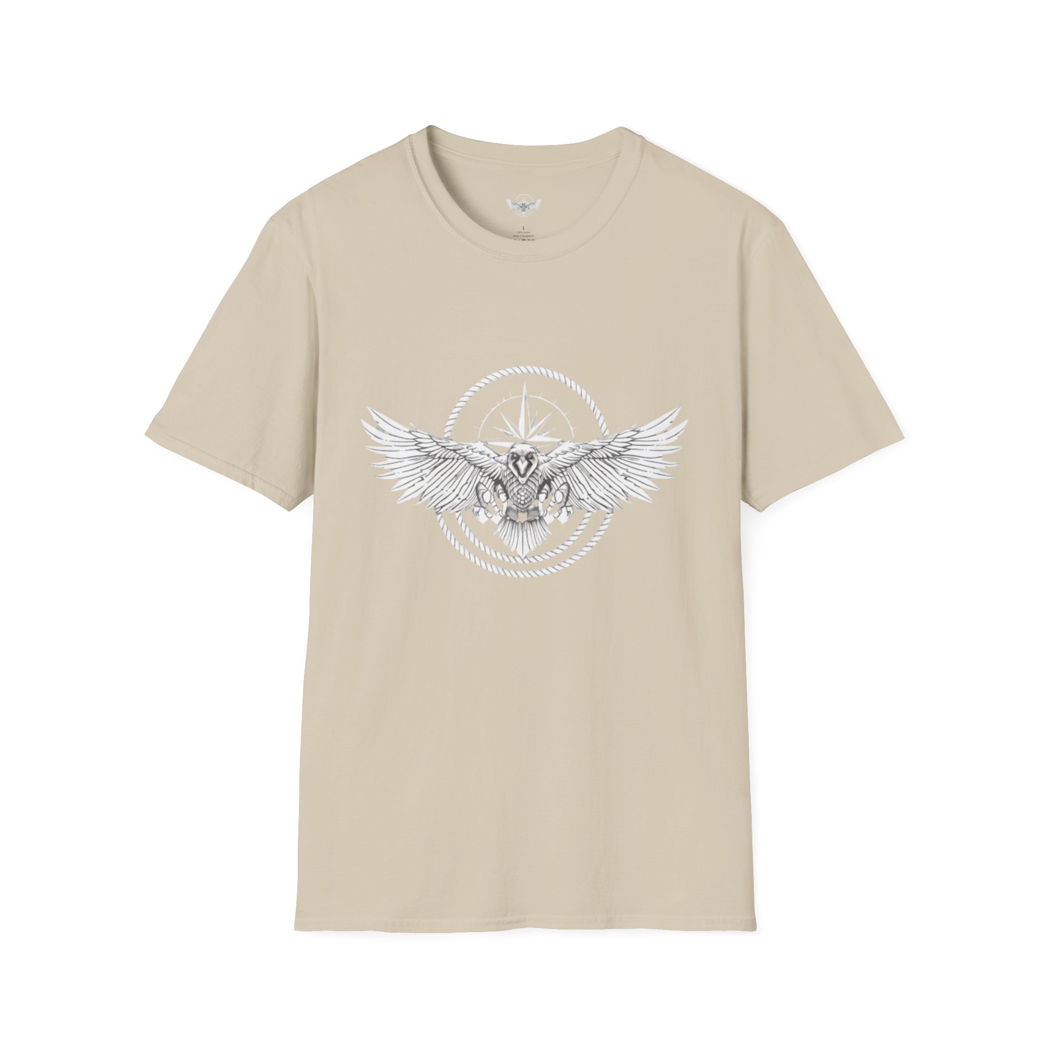 Traveler Raven T-Shirt | Adventure Apparel | Unisex Heavy Cotton Tee - Image 12