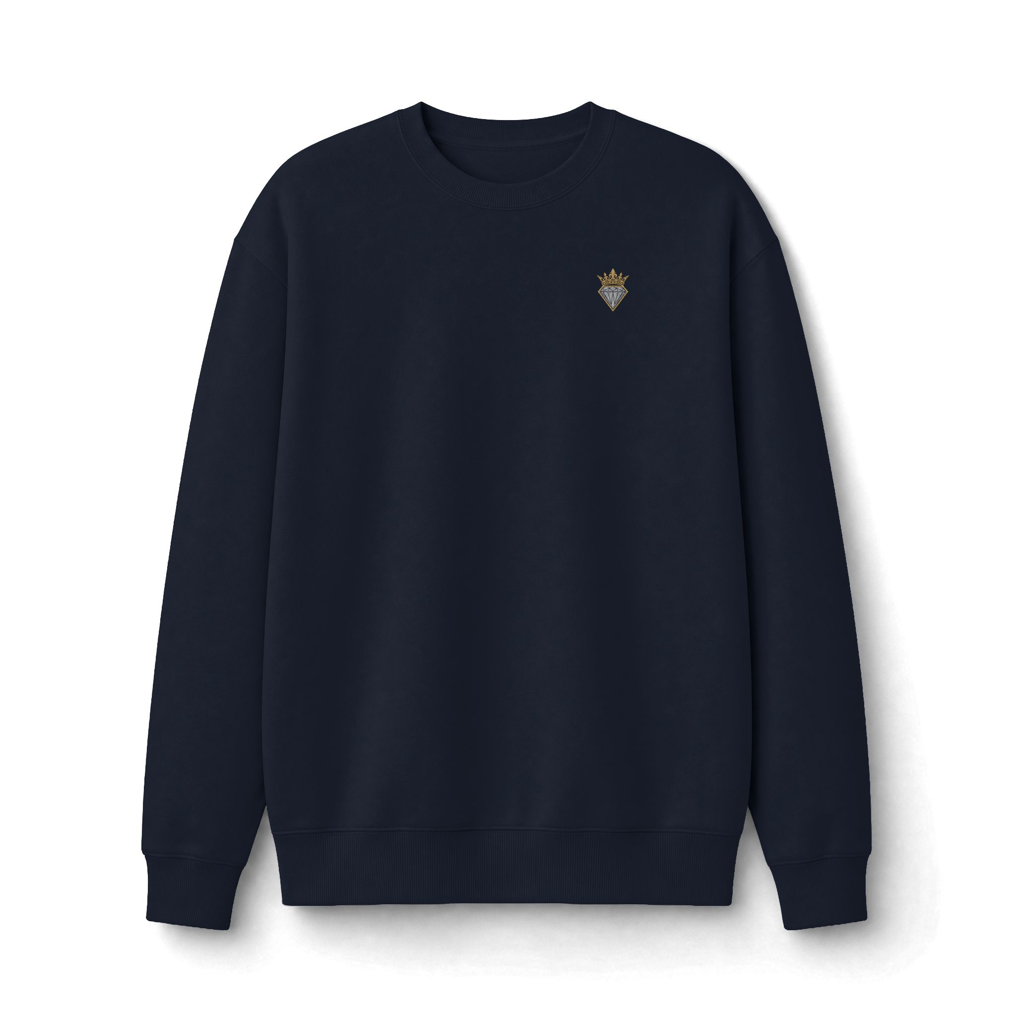 DIAMOND WINTER CO Minimal Crown Chest Logo Sweatshirt - Image 17