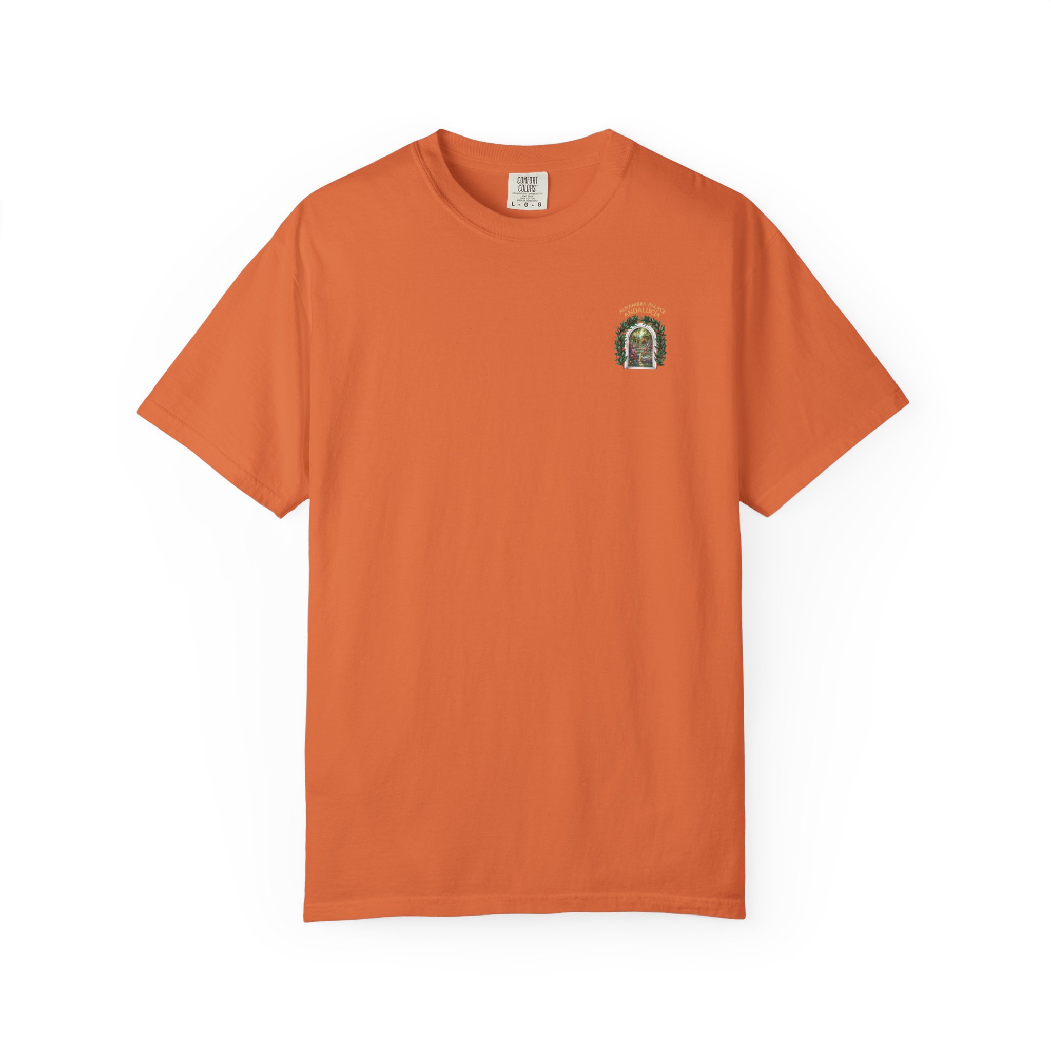 ALHAMBRA PALACE ANDALUCIA T‑Shirt — Vintage Floral Arch Travel Tee - Image 22