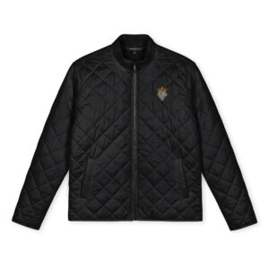 DIAMOND AND CO — Quilted Full-Zip Jacket — Embroidery