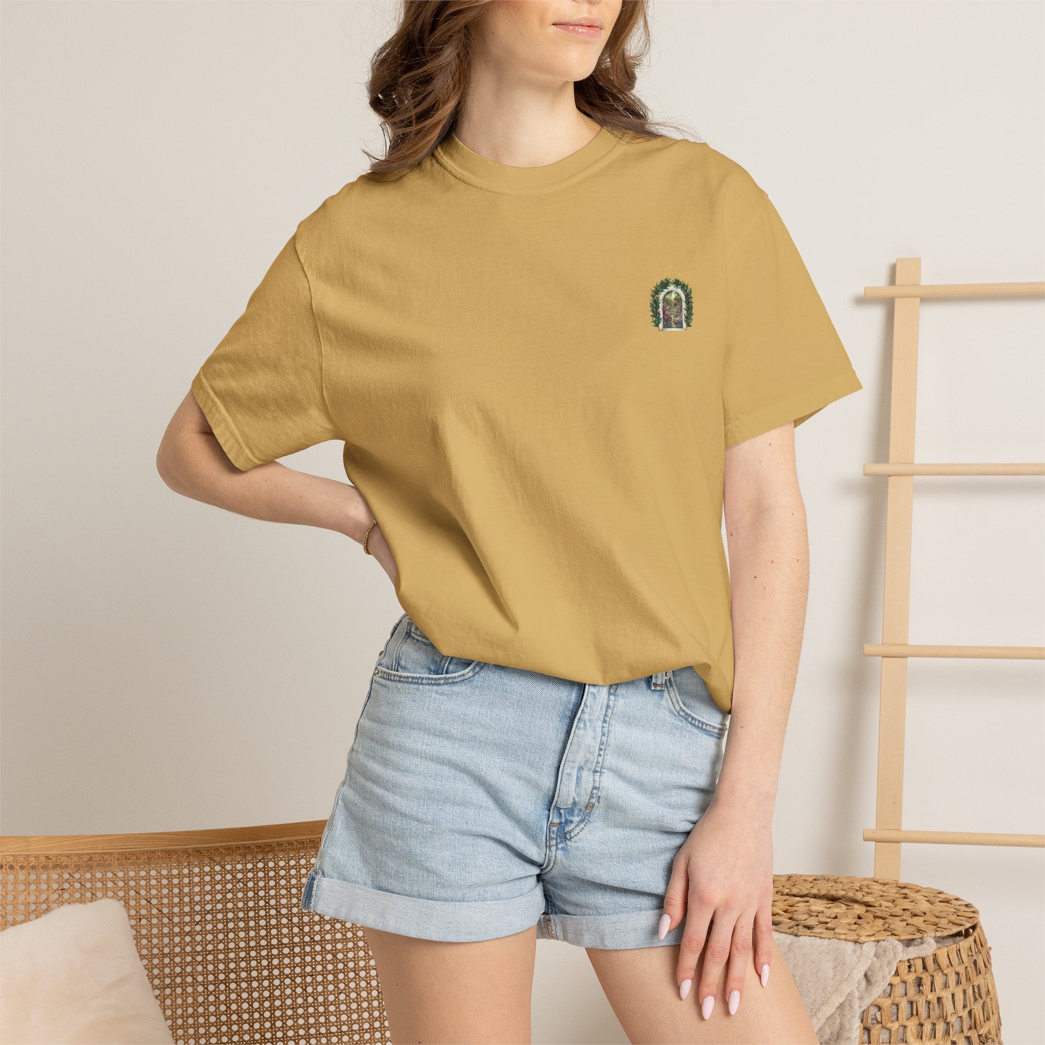 ALHAMBRA PALACE ANDALUCIA T‑Shirt — Vintage Floral Arch Travel Tee - Image 18