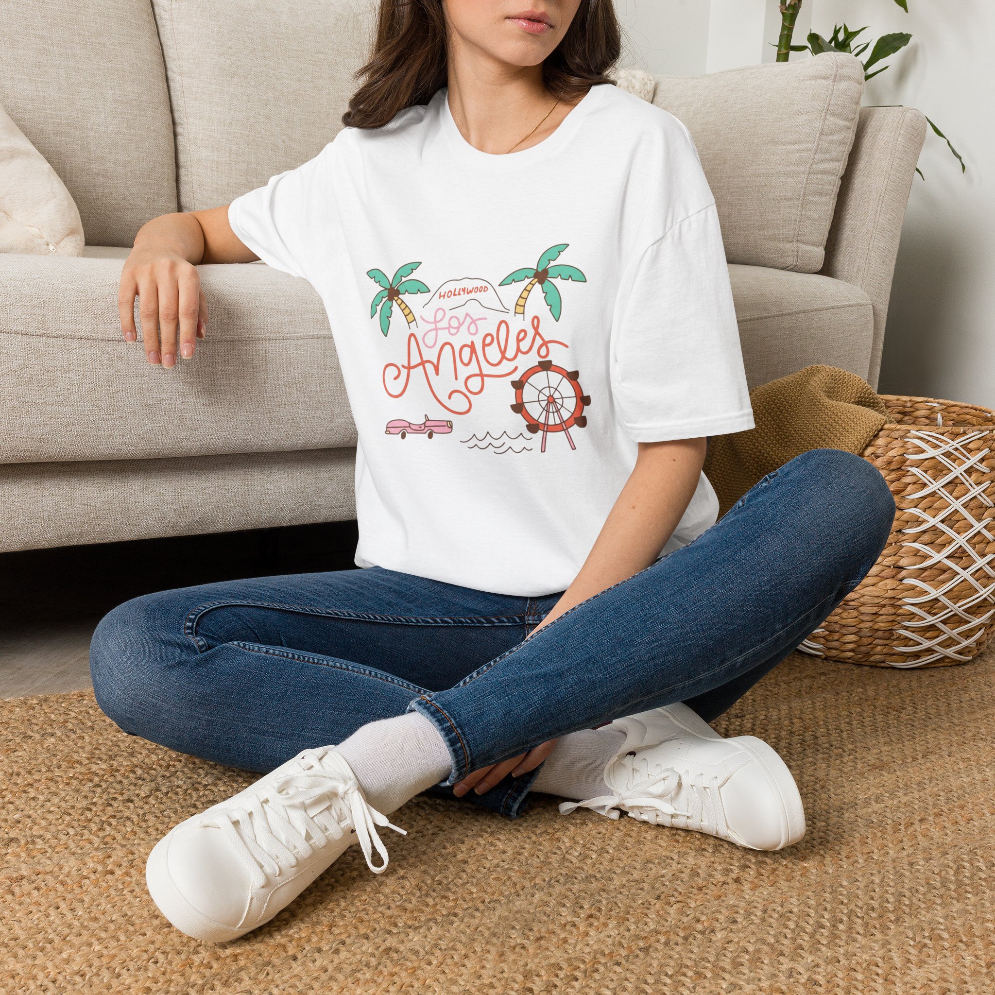 L.A. HAPPY LIFE | PREMIUM ESSENTIALS TEES - Image 3