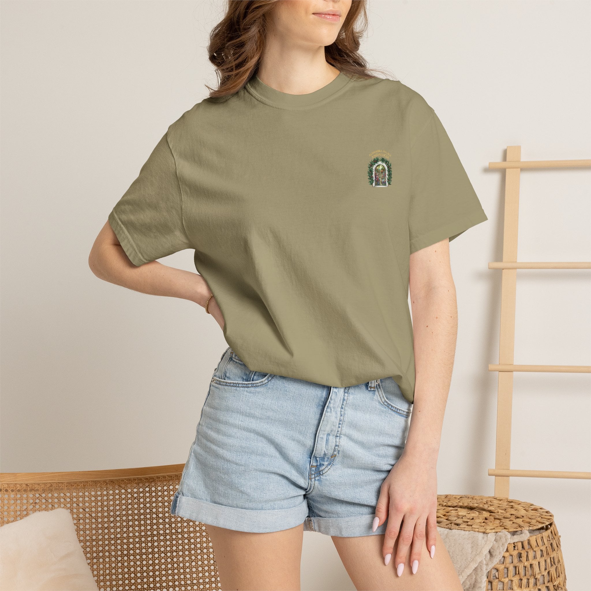 ALHAMBRA PALACE ANDALUCIA T‑Shirt — Vintage Floral Arch Travel Tee - Image 32