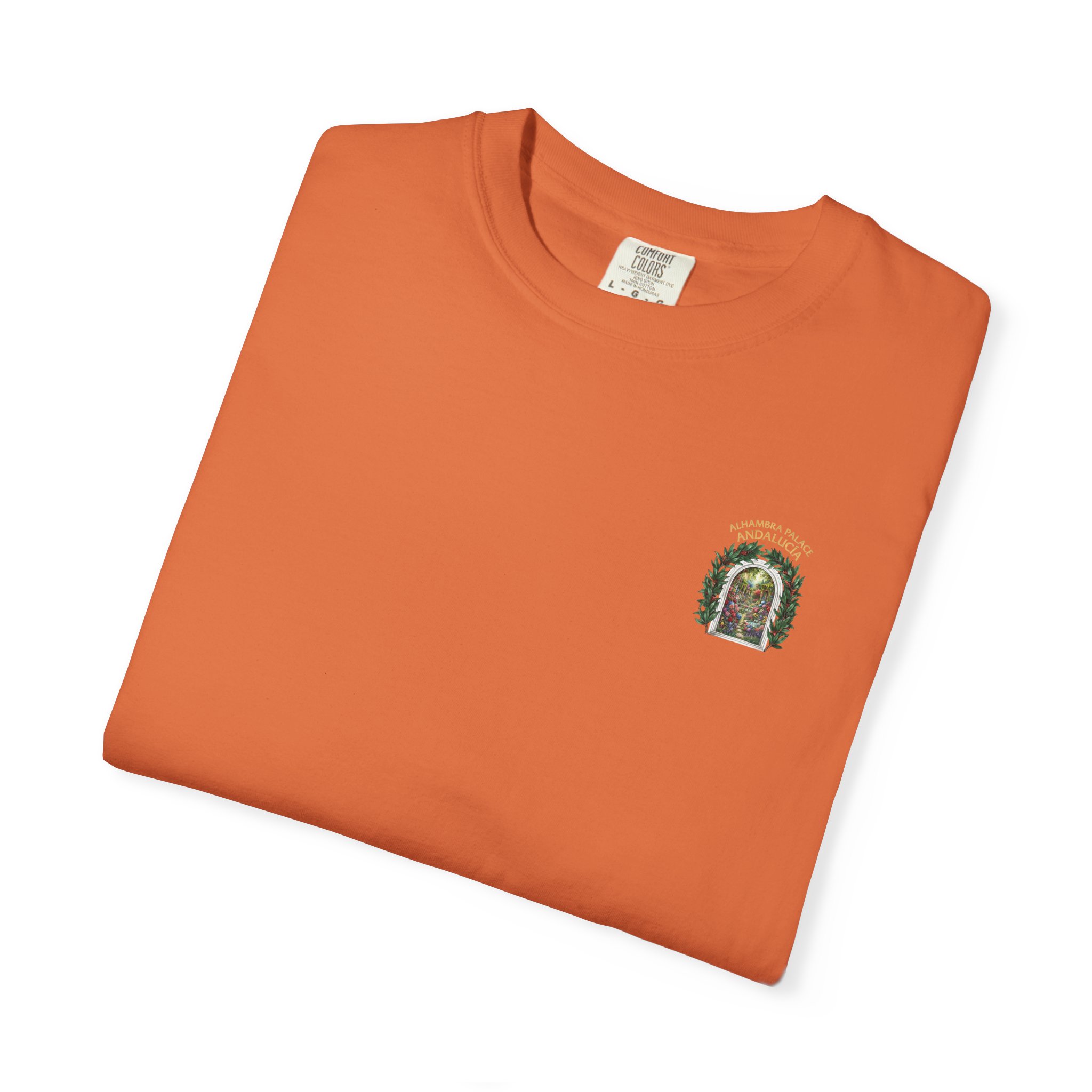 ALHAMBRA PALACE ANDALUCIA T‑Shirt — Vintage Floral Arch Travel Tee - Image 24