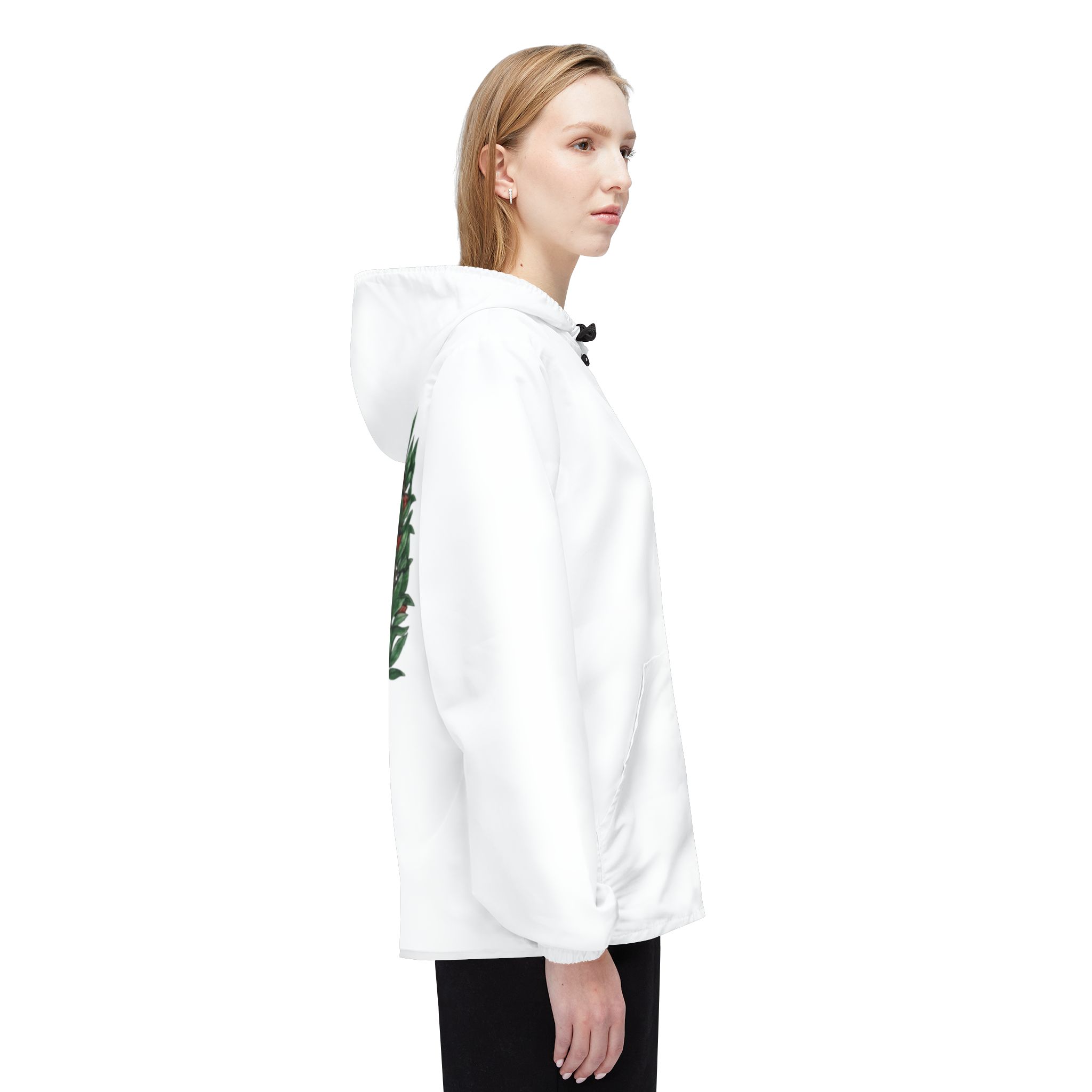 AVENIDA GRANADA WHITE EDITION Mediterranean Courtyard Windbreaker Jacket - Image 6