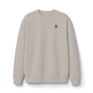 DIAMOND WINTER CO Minimal Crown Chest Logo Sweatshirt