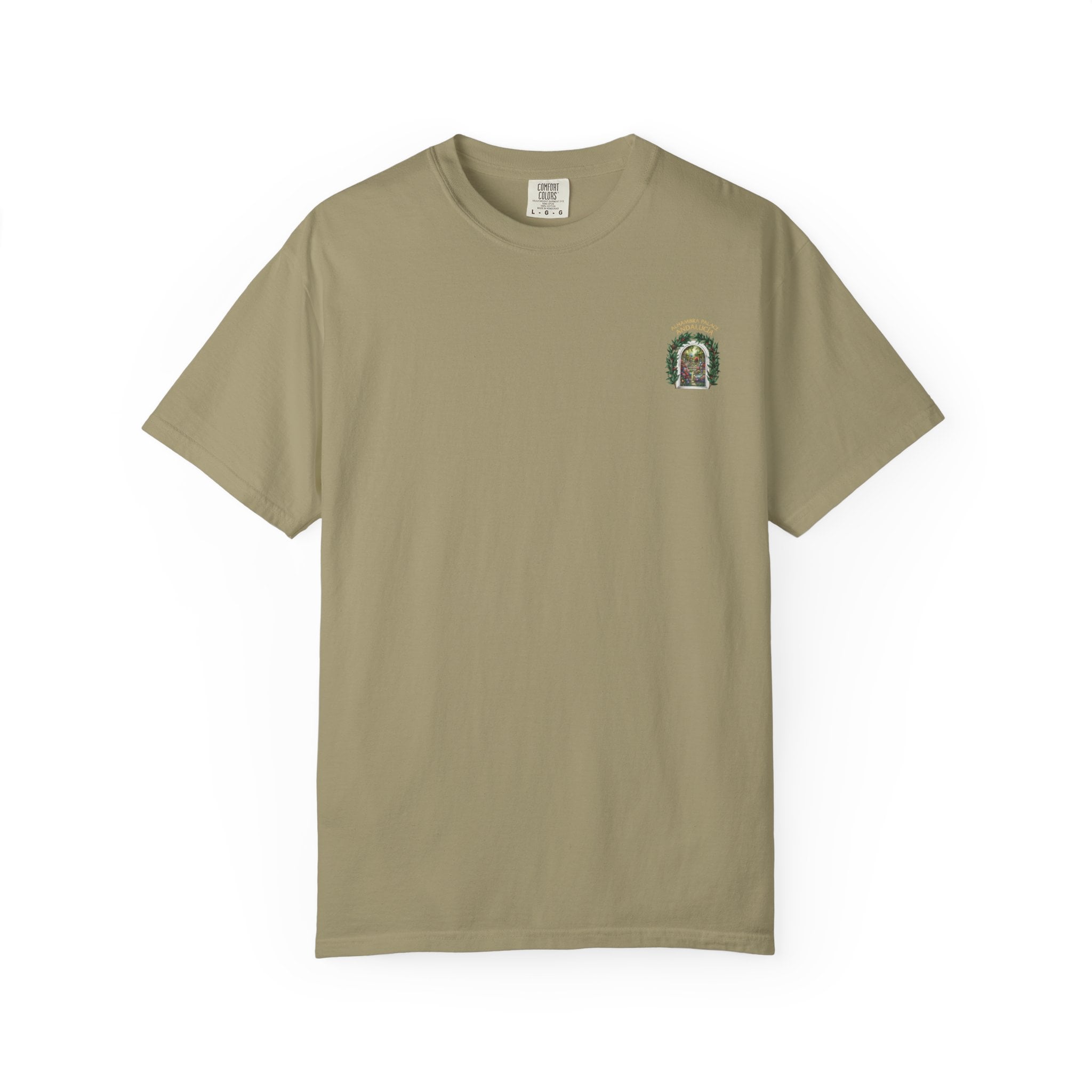 ALHAMBRA PALACE ANDALUCIA T‑Shirt — Vintage Floral Arch Travel Tee - Image 29