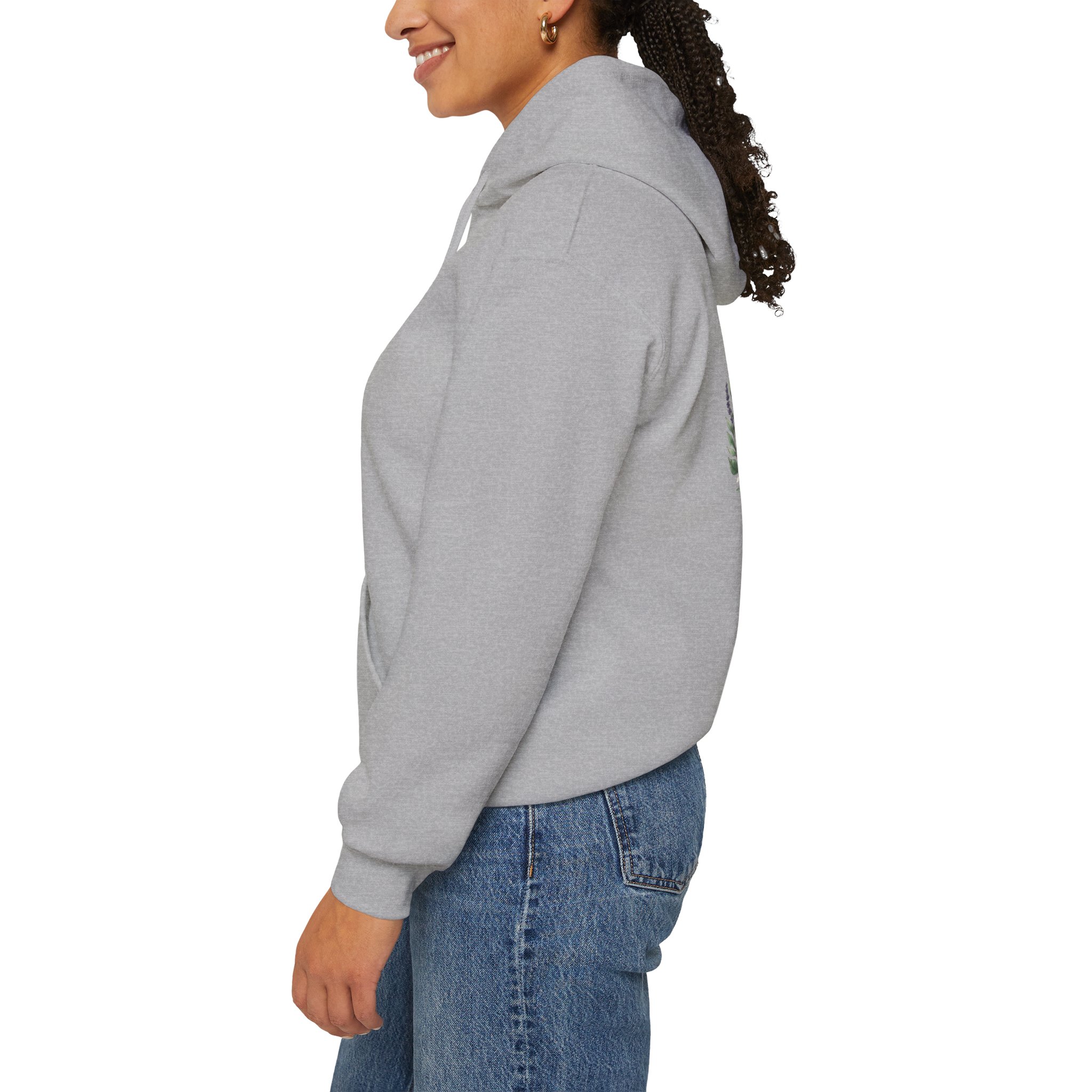 FLOWER FLUTTER FINDER COLLECTION HOODIE — Unisex Classic Pullover Hoodie - Image 25