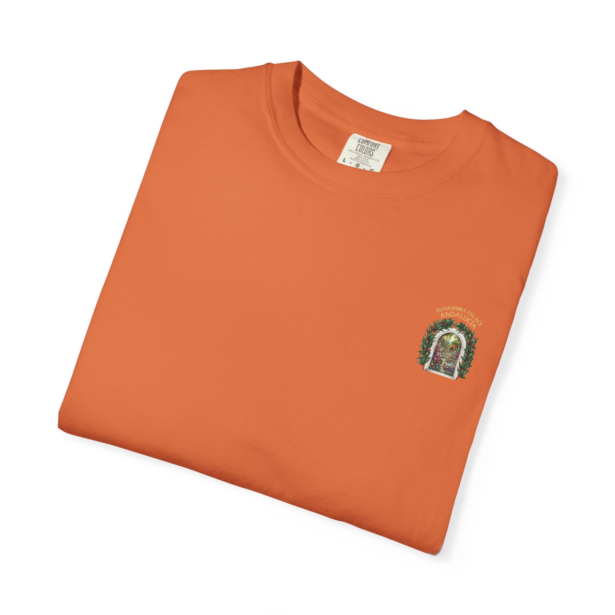 ALHAMBRA PALACE ANDALUCIA T‑Shirt — Vintage Floral Arch Travel Tee - Image 24