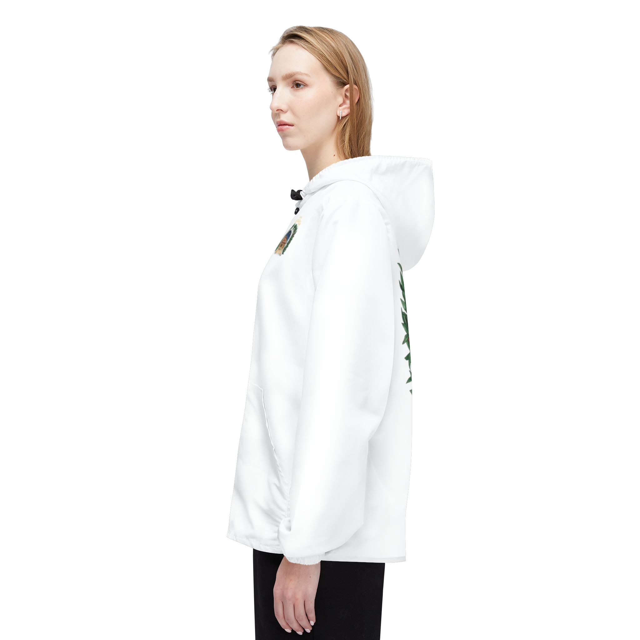 AVENIDA GRANADA WHITE EDITION Mediterranean Courtyard Windbreaker Jacket - Image 5