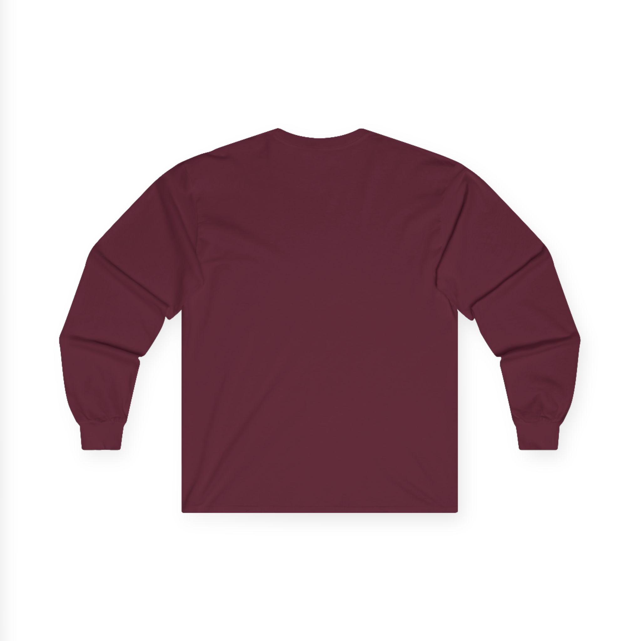 Northern Paths Nature Long Sleeve Tee — Adventure Patch Graphic - Image 3