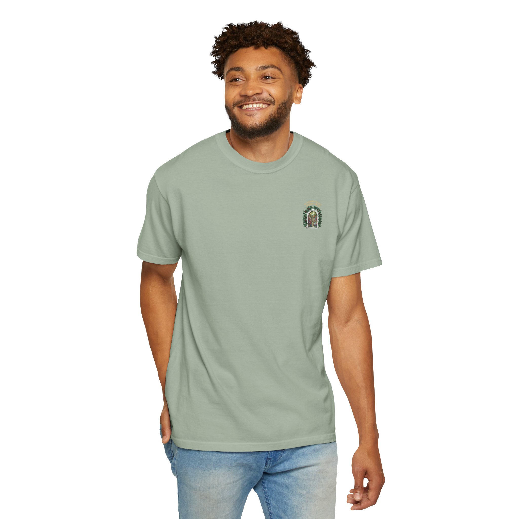 ALHAMBRA PALACE ANDALUCIA T‑Shirt — Vintage Floral Arch Travel Tee - Image 55