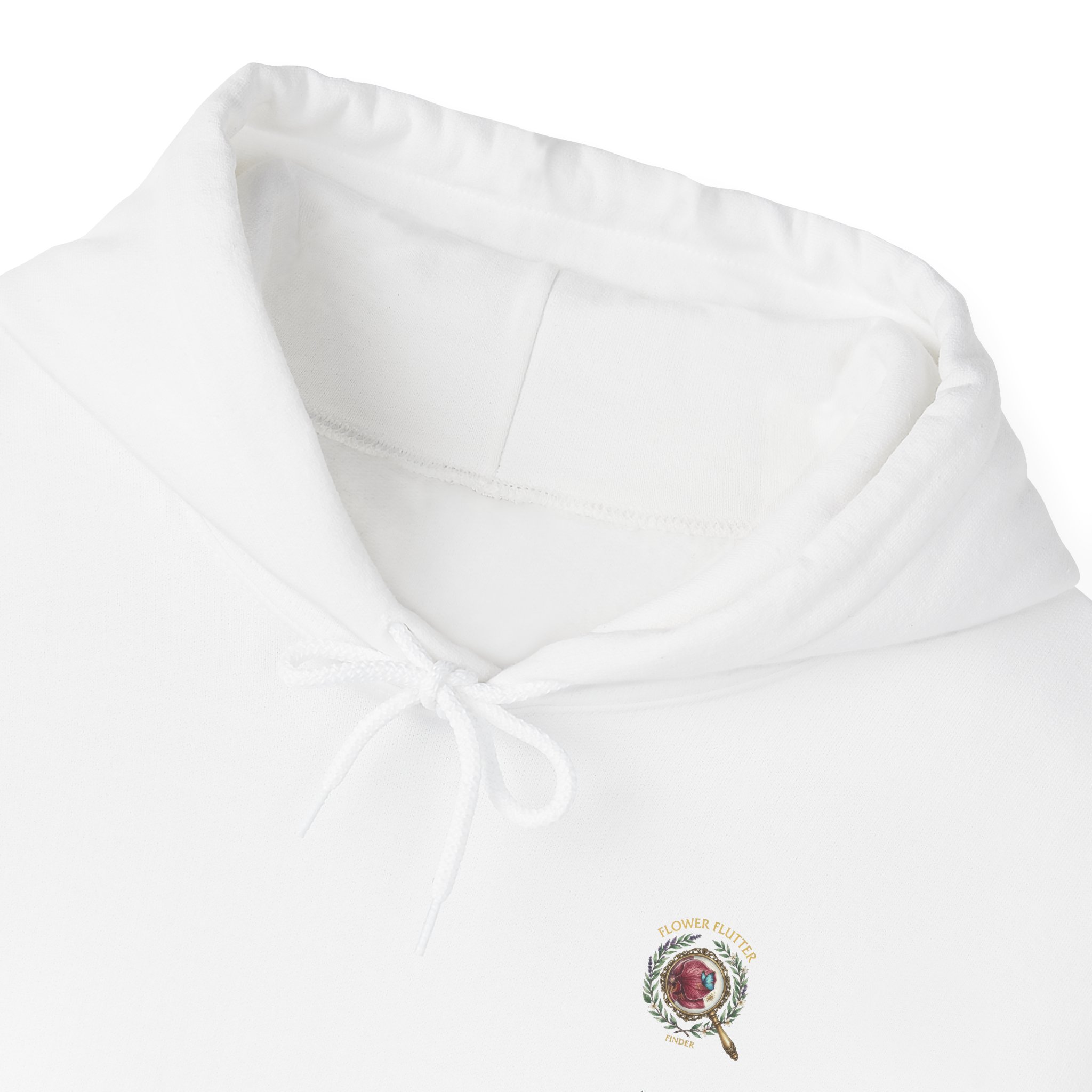 FLOWER FLUTTER FINDER COLLECTION HOODIE — Unisex Classic Pullover Hoodie - Image 17