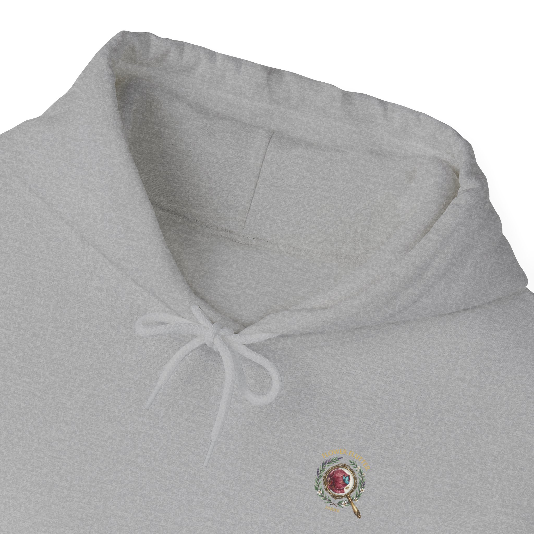FLOWER FLUTTER FINDER COLLECTION HOODIE — Unisex Classic Pullover Hoodie - Image 33