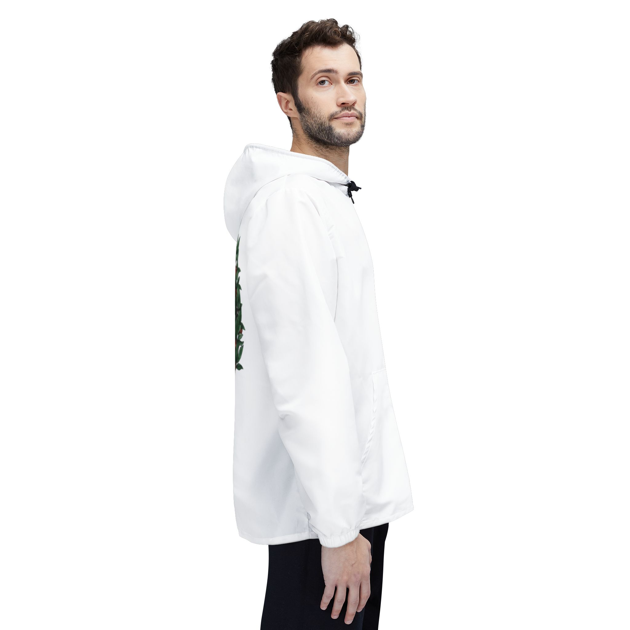 AVENIDA GRANADA WHITE EDITION Mediterranean Courtyard Windbreaker Jacket - Image 10