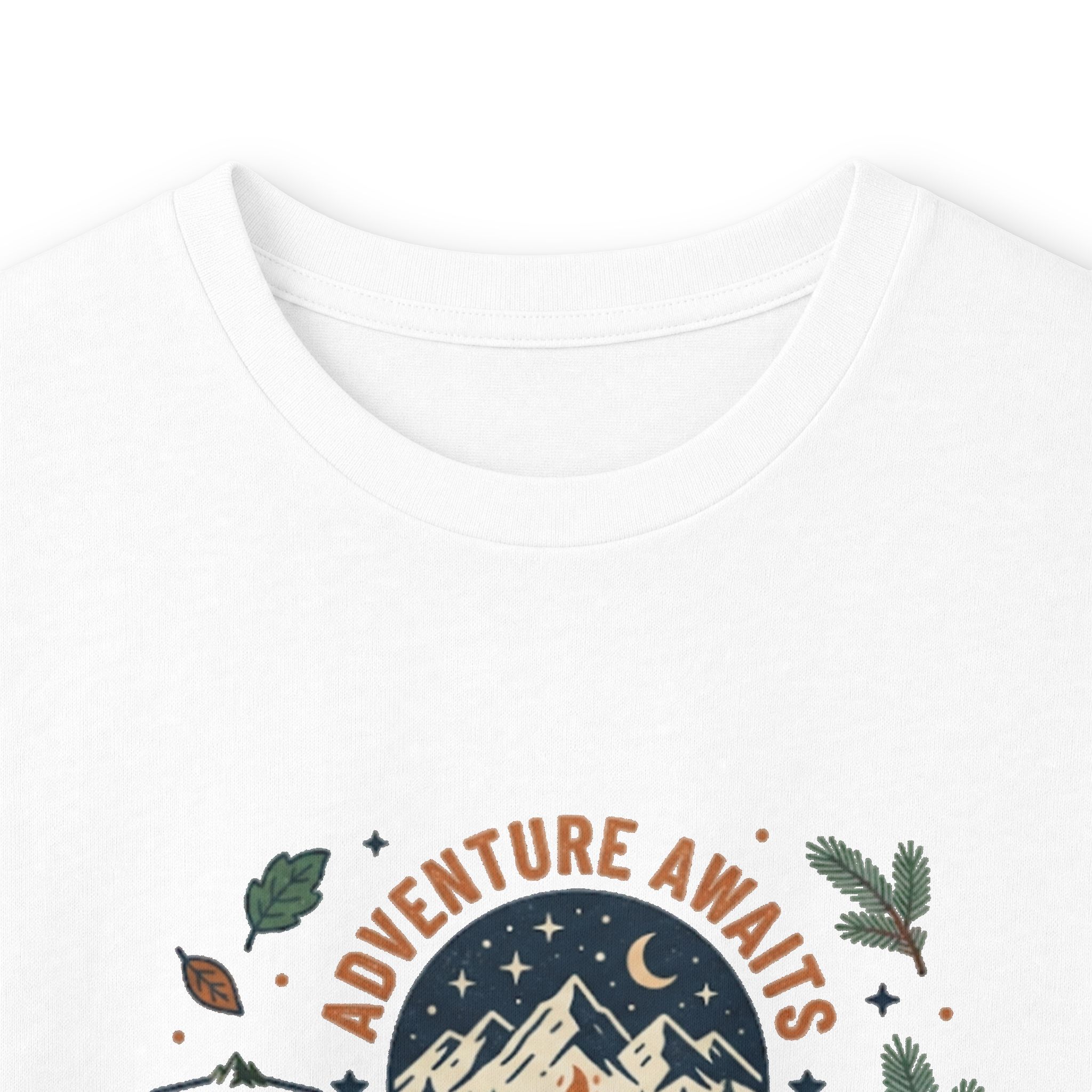 Northern Paths Nature Long Sleeve Tee — Adventure Patch Graphic - Image 8