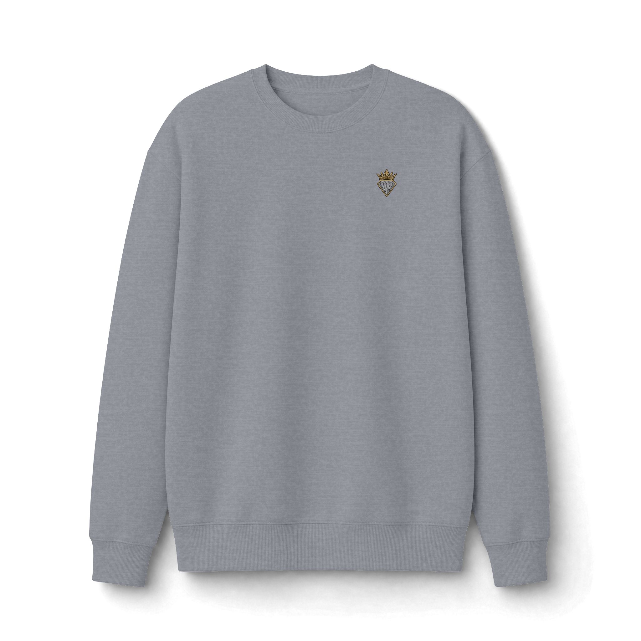 DIAMOND WINTER CO Minimal Crown Chest Logo Sweatshirt - Image 7