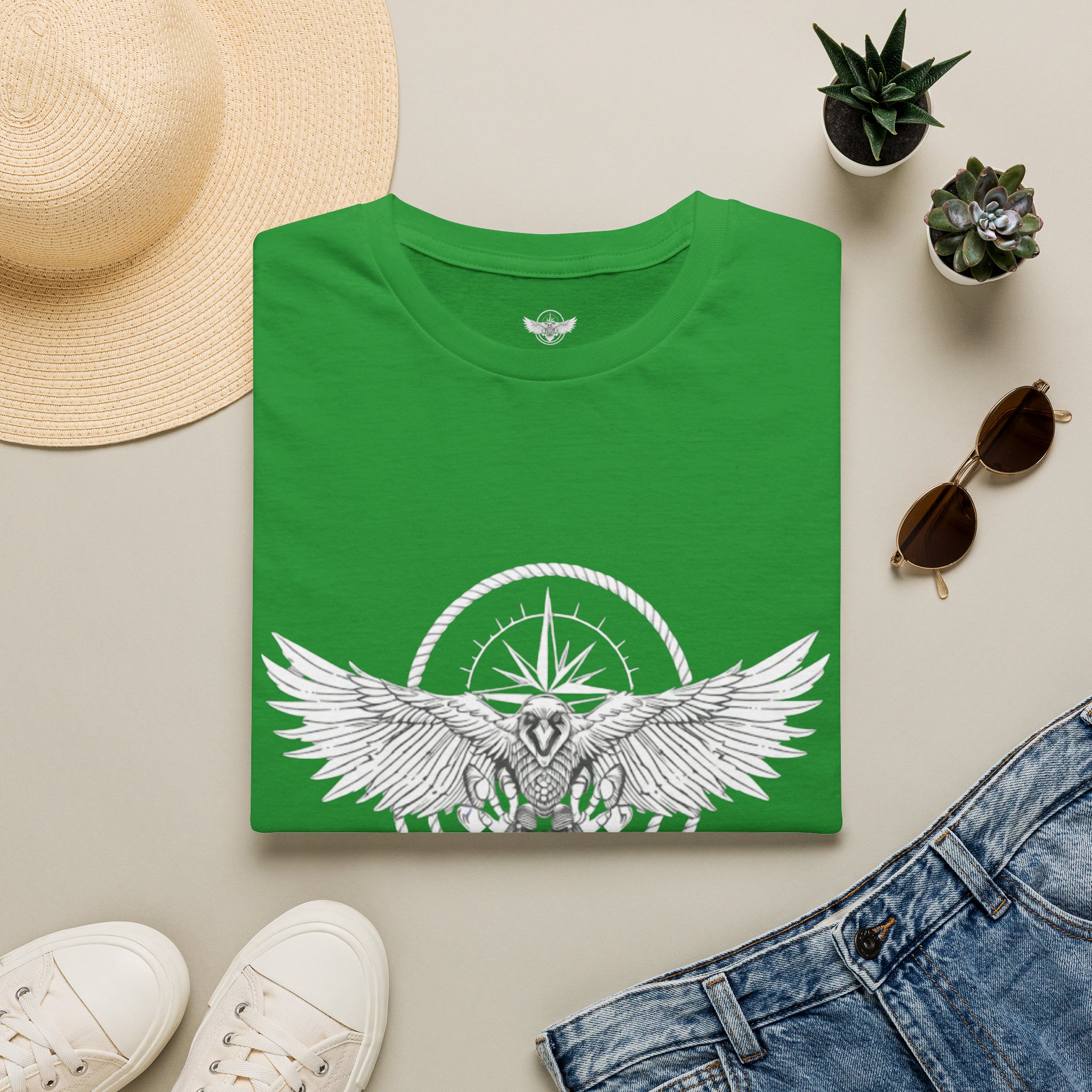 Traveler Raven T-Shirt | Adventure Apparel | Unisex Heavy Cotton Tee - Image 19
