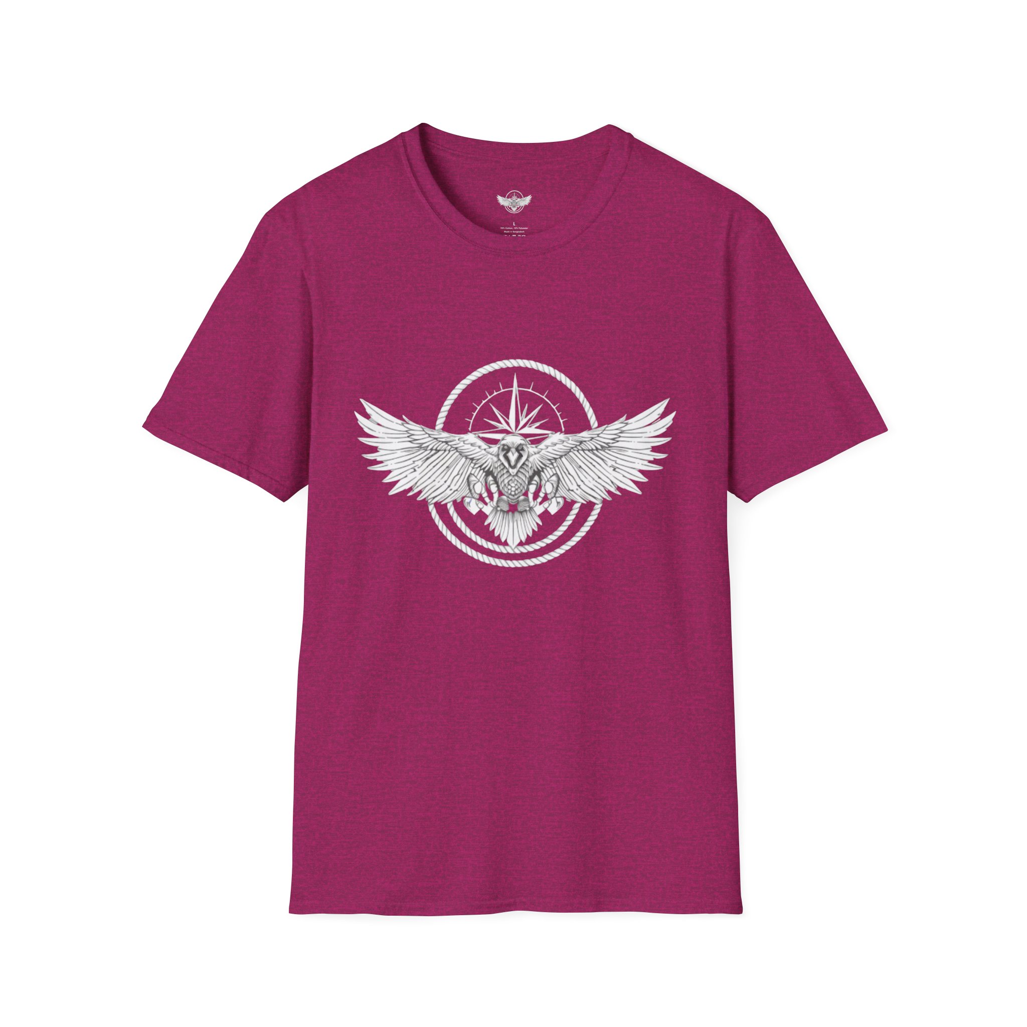 Traveler Raven T-Shirt | Adventure Apparel | Unisex Heavy Cotton Tee - Image 16
