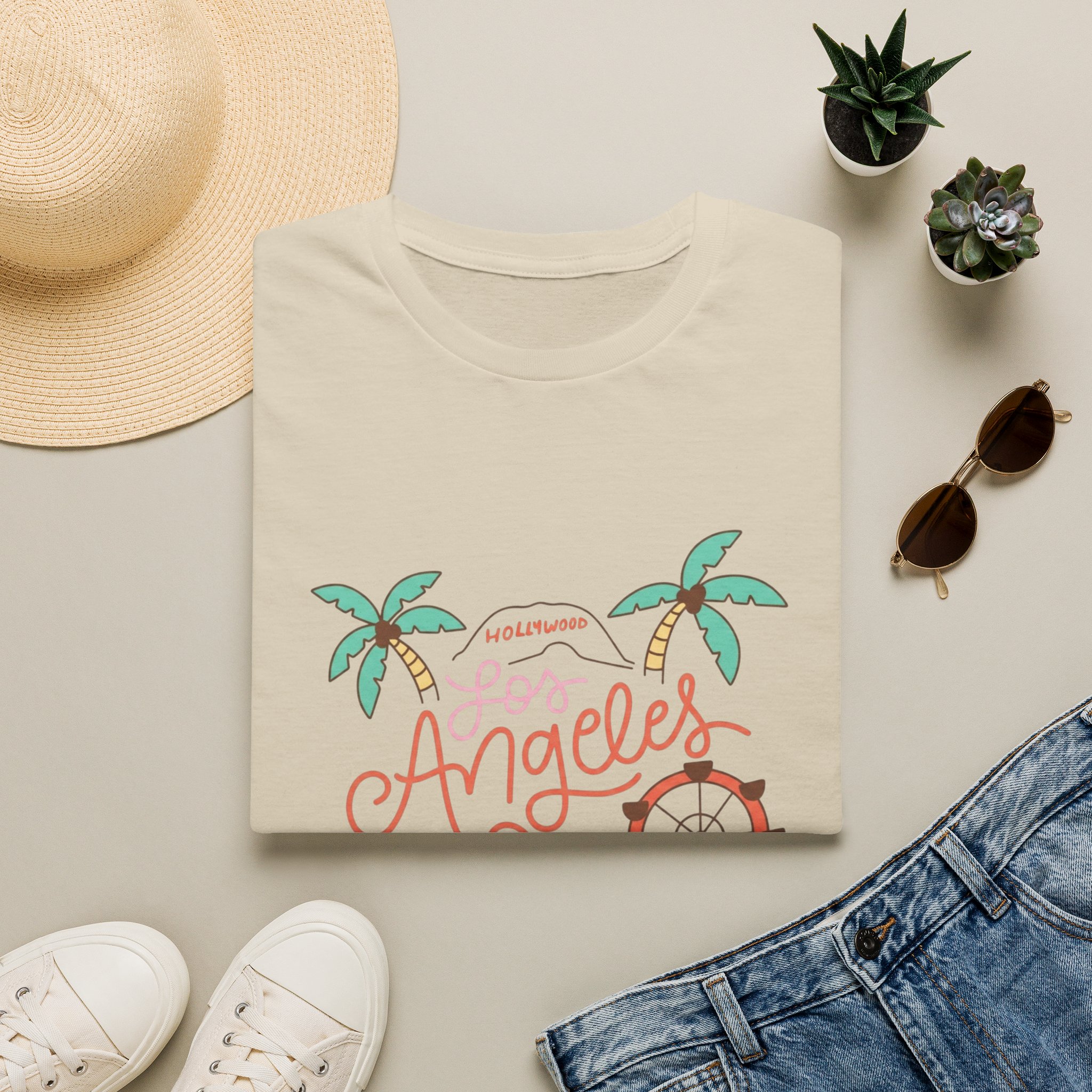 L.A. HAPPY LIFE | PREMIUM ESSENTIALS TEES - Image 8