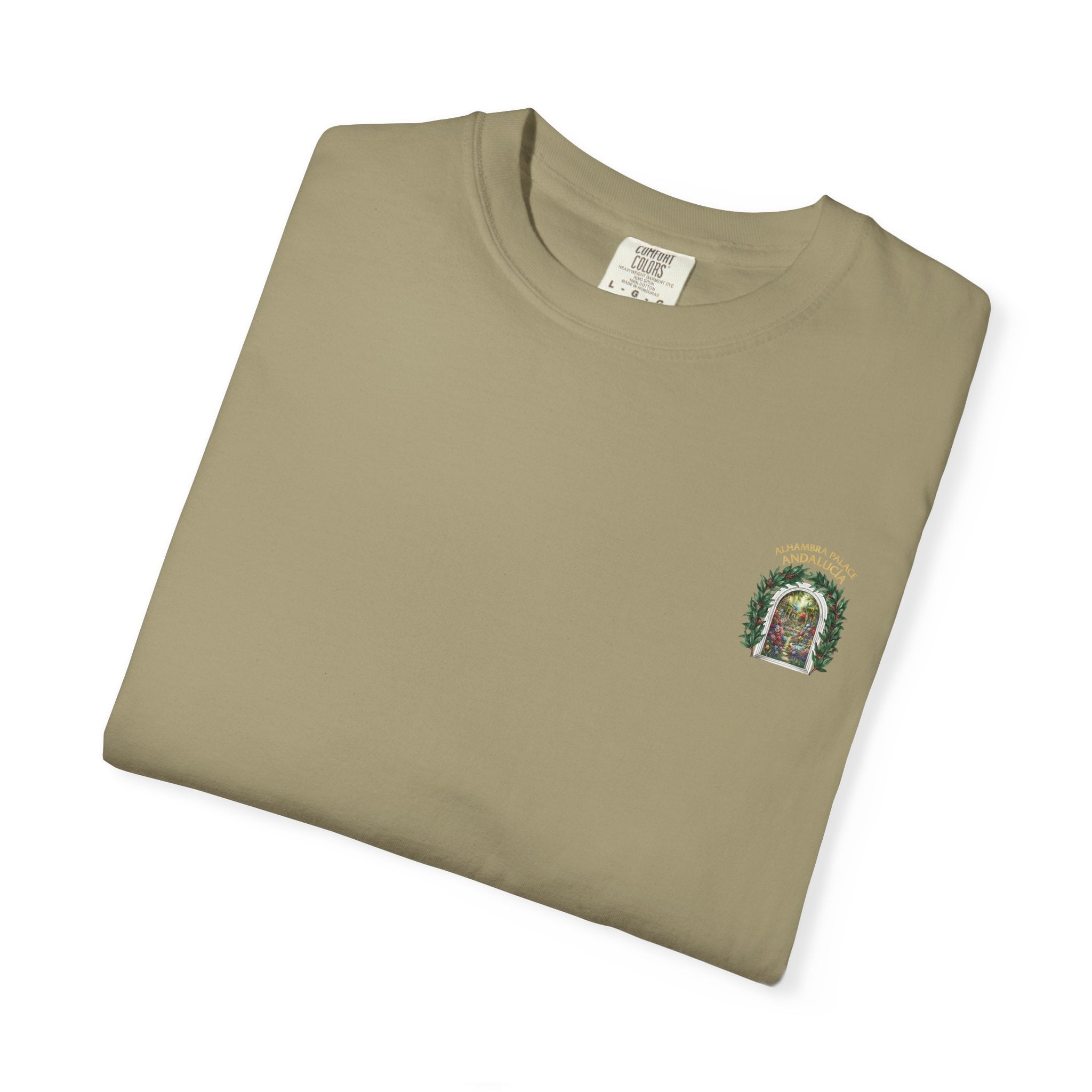 ALHAMBRA PALACE ANDALUCIA T‑Shirt — Vintage Floral Arch Travel Tee - Image 31