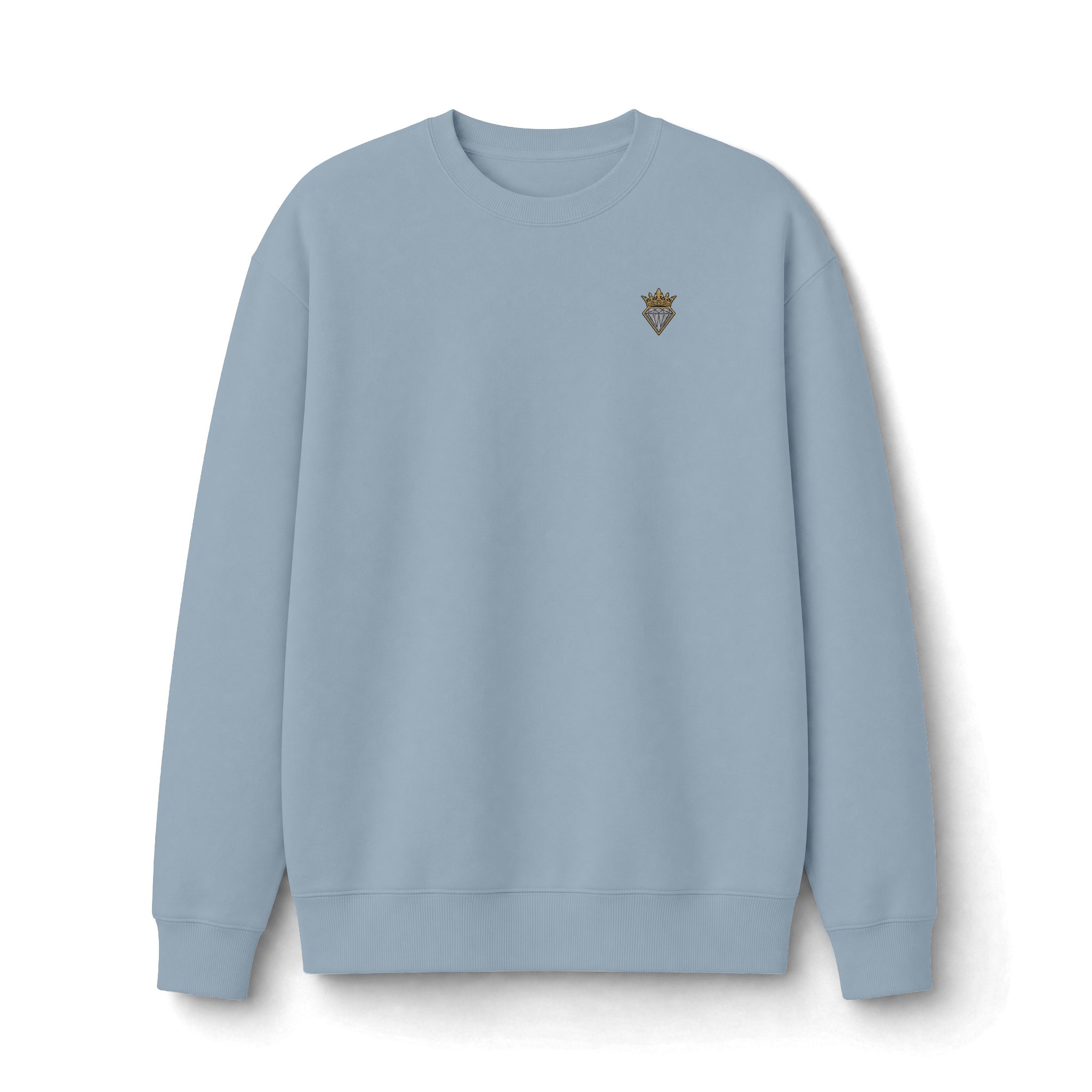 DIAMOND WINTER CO Minimal Crown Chest Logo Sweatshirt - Image 15