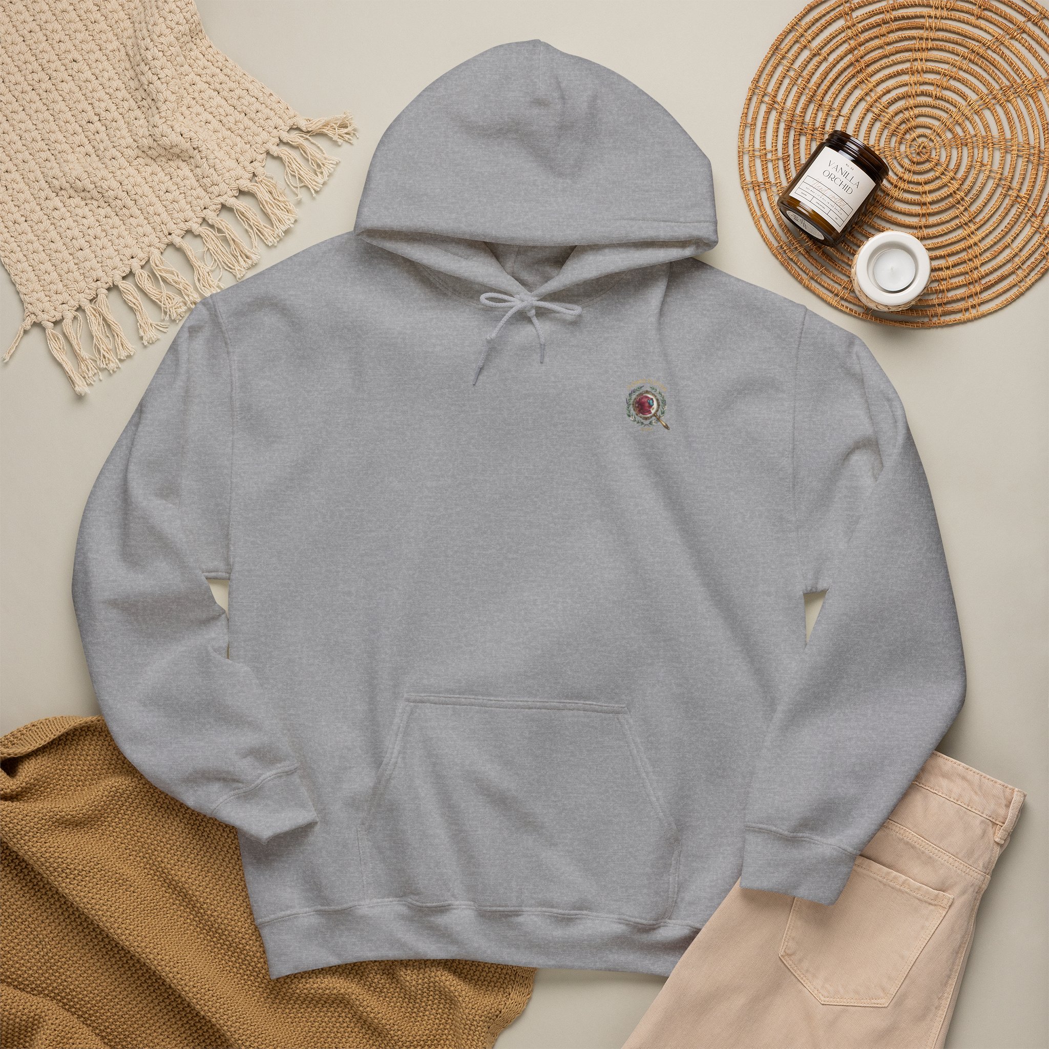 FLOWER FLUTTER FINDER COLLECTION HOODIE — Unisex Classic Pullover Hoodie - Image 31