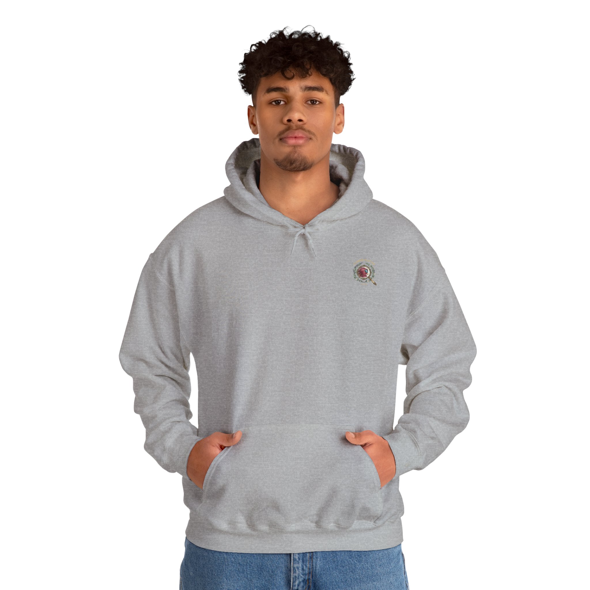 FLOWER FLUTTER FINDER COLLECTION HOODIE — Unisex Classic Pullover Hoodie - Image 30