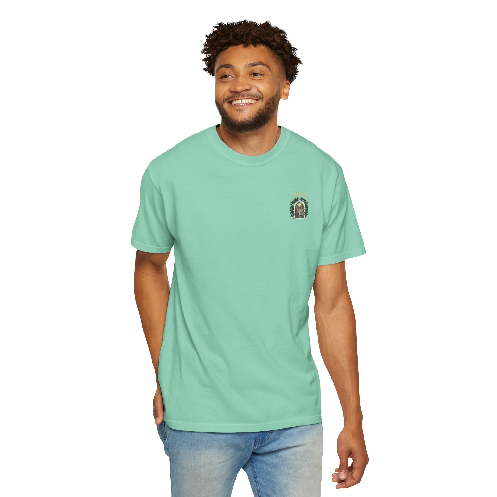 ALHAMBRA PALACE ANDALUCIA T‑Shirt — Vintage Floral Arch Travel Tee - Image 62