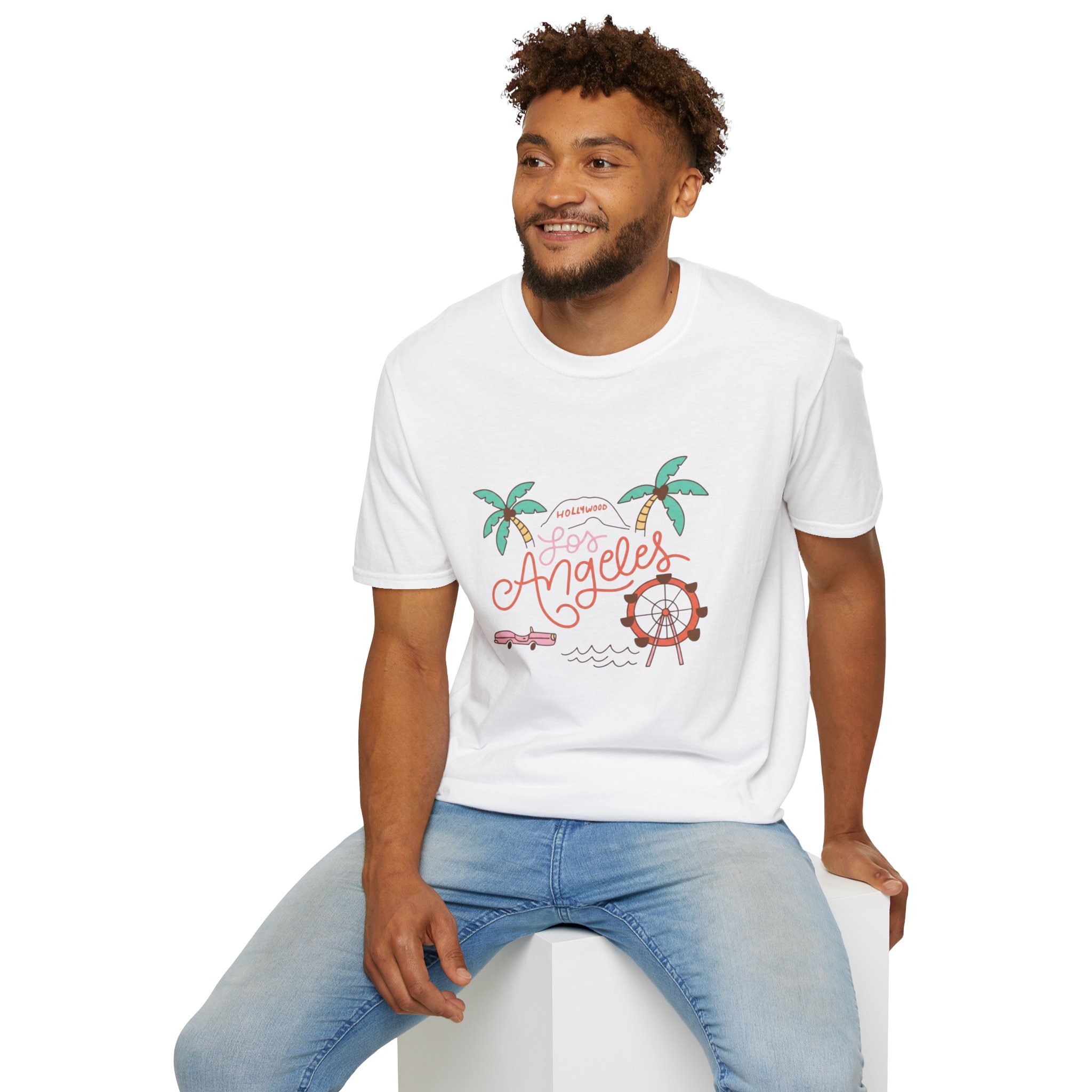 L.A. HAPPY LIFE | PREMIUM ESSENTIALS TEES - Image 6