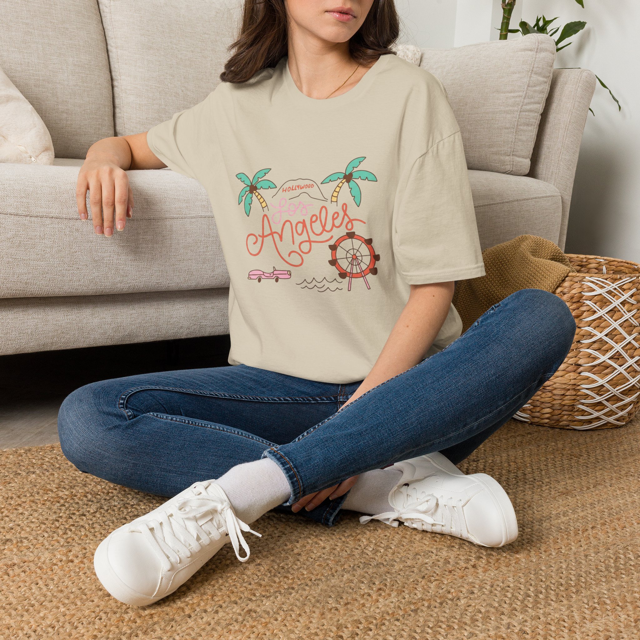 L.A. HAPPY LIFE | PREMIUM ESSENTIALS TEES - Image 9