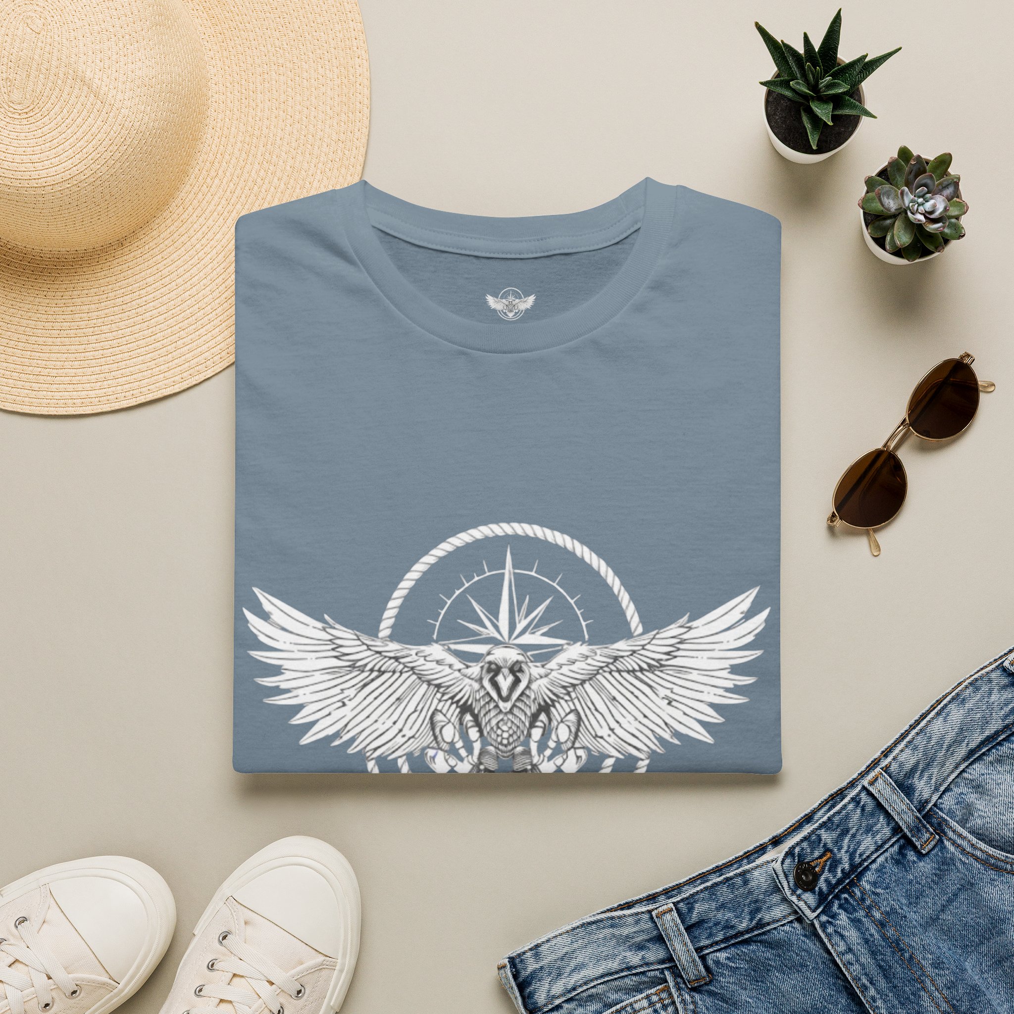 Traveler Raven T-Shirt | Adventure Apparel | Unisex Heavy Cotton Tee - Image 23