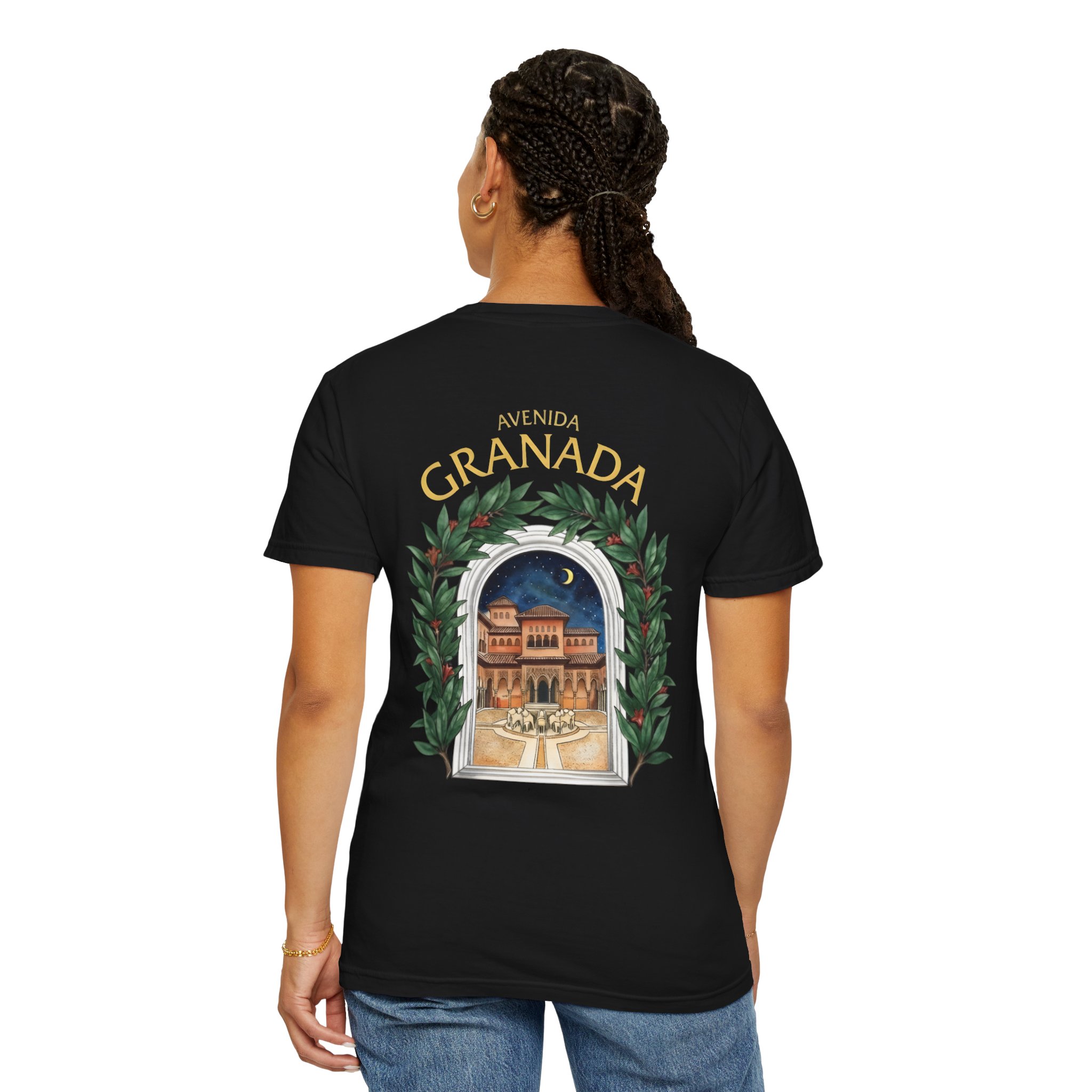 AVENIDA GRANADA COLLECTION Tee – Premium Andalusia Heritage T-Shirt - Image 3