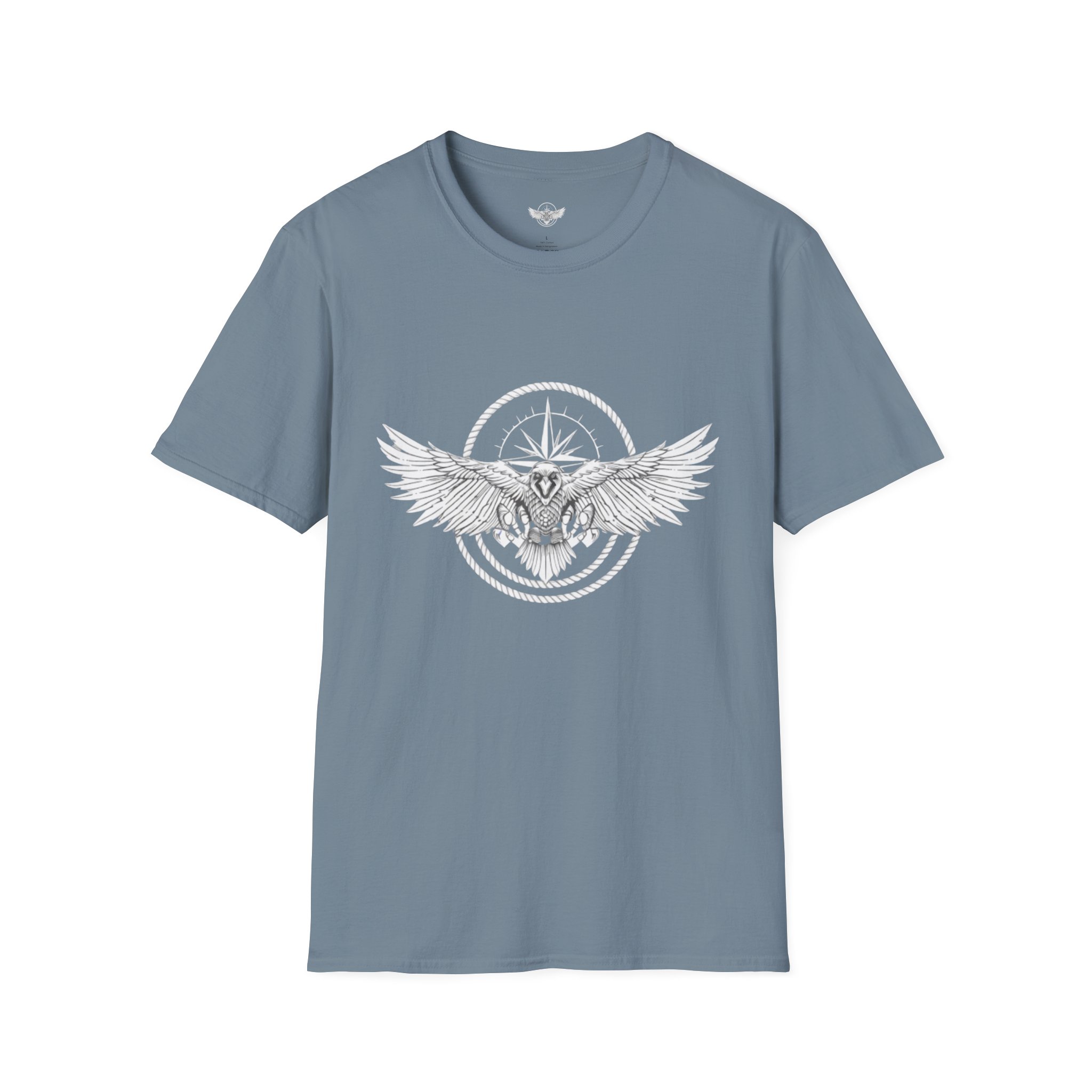 Traveler Raven T-Shirt | Adventure Apparel | Unisex Heavy Cotton Tee - Image 25