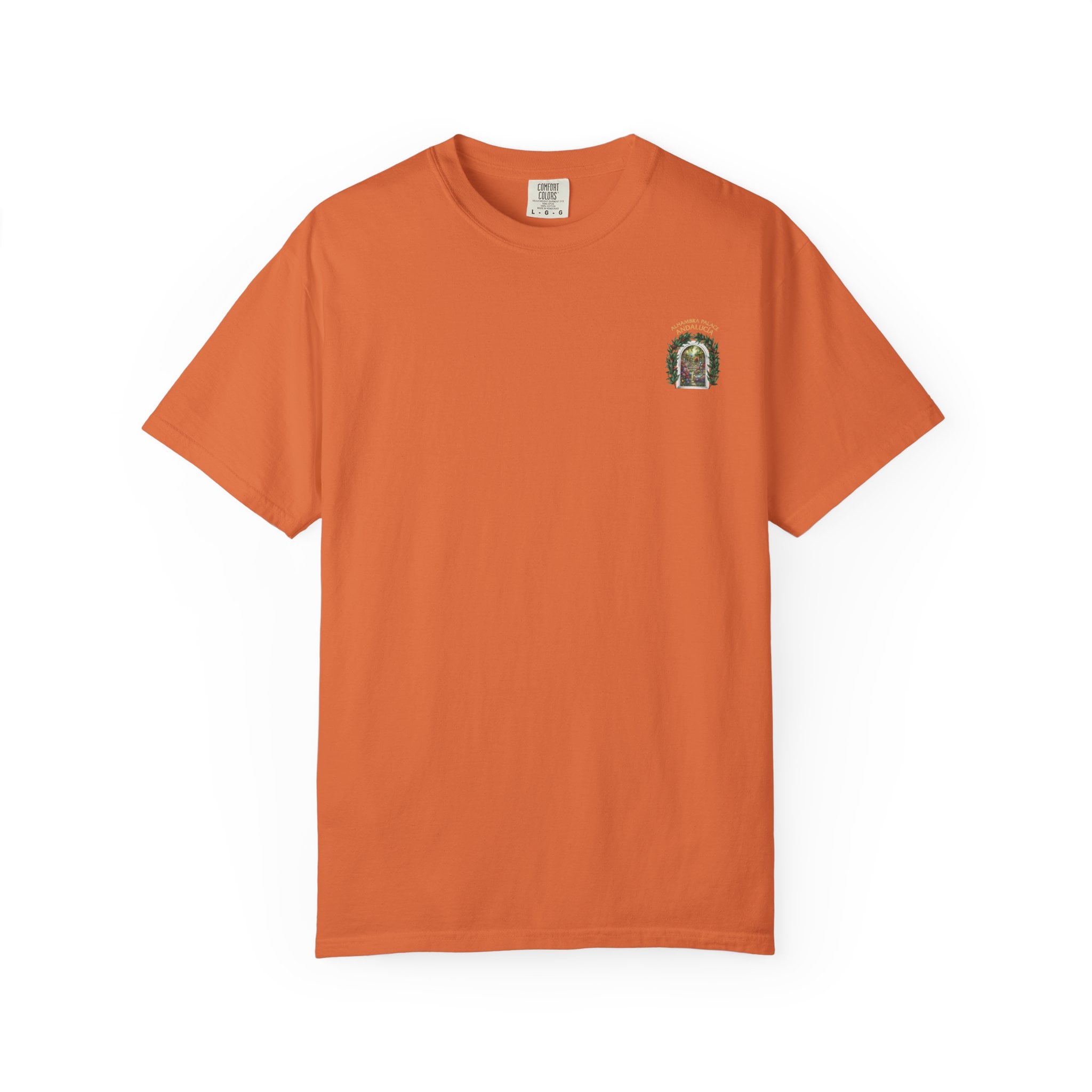 ALHAMBRA PALACE ANDALUCIA T‑Shirt — Vintage Floral Arch Travel Tee - Image 22