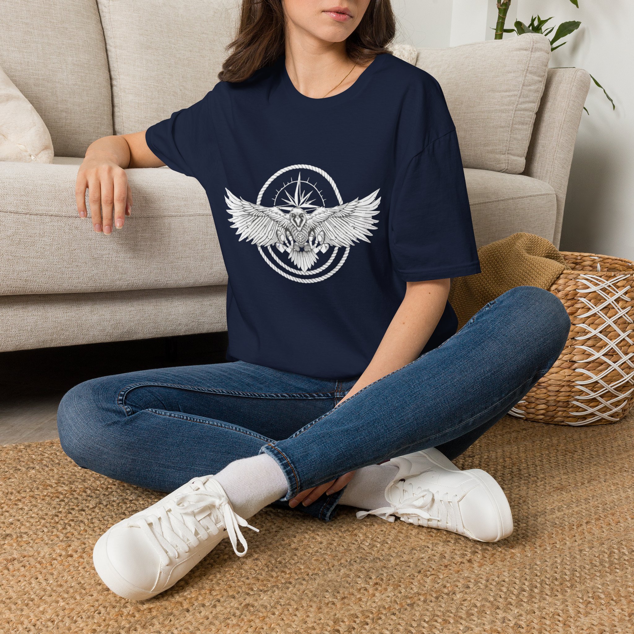 Traveler Raven T-Shirt | Adventure Apparel | Unisex Heavy Cotton Tee - Image 37