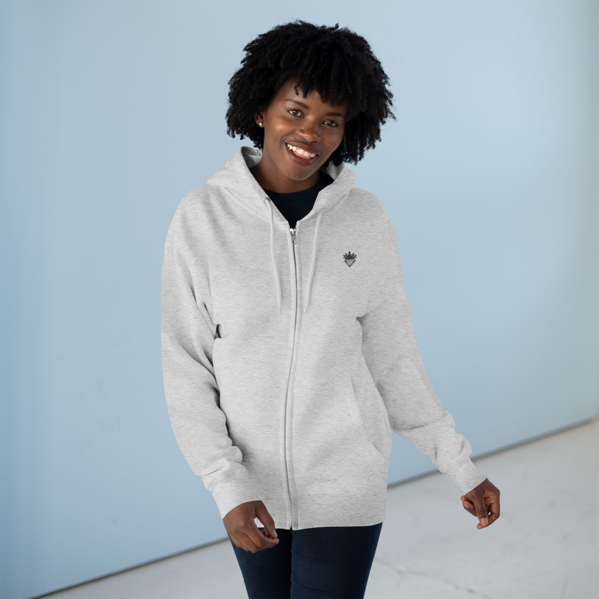 DIAMOND AND CO — Zip Hoodie - Image 6