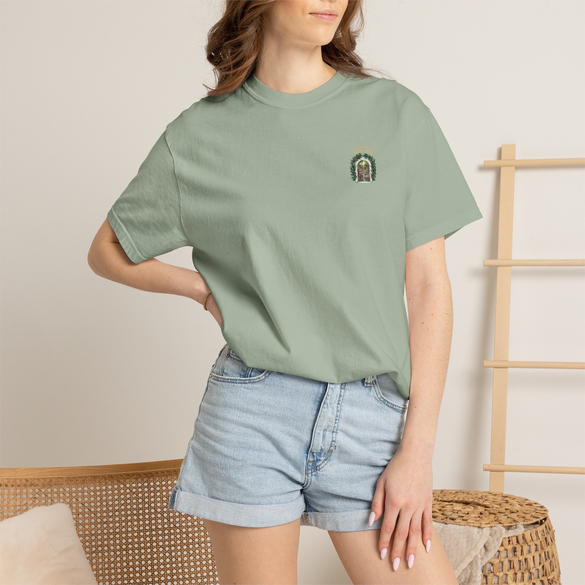 ALHAMBRA PALACE ANDALUCIA T‑Shirt — Vintage Floral Arch Travel Tee - Image 53
