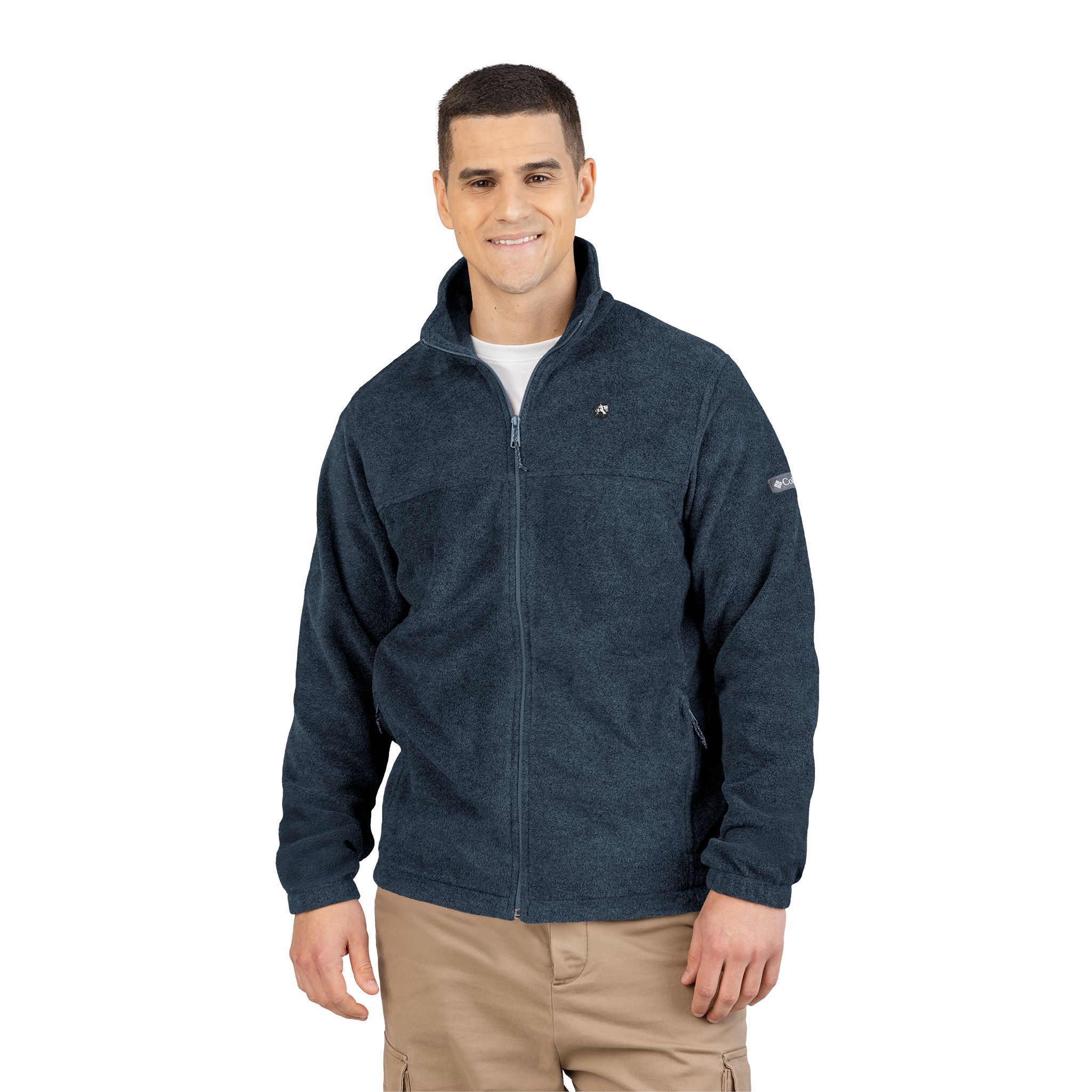 Embroidered Columbia Fleece Jacket | Archishop Design - Image 10