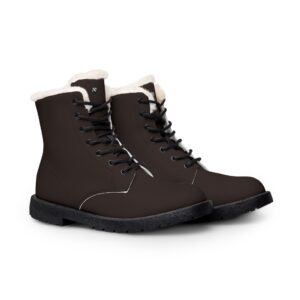 Men’s Fur-Lined Leather Boots | Archishop Co