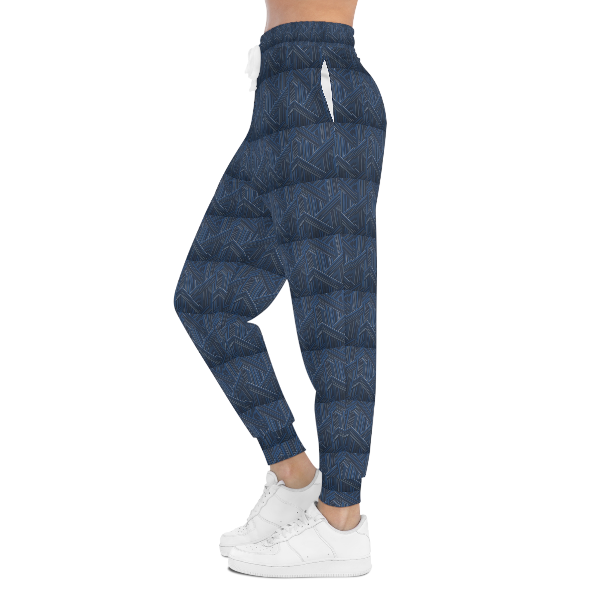 Archishop Abstract Geometric Pattern Athletic Joggers - Image 6