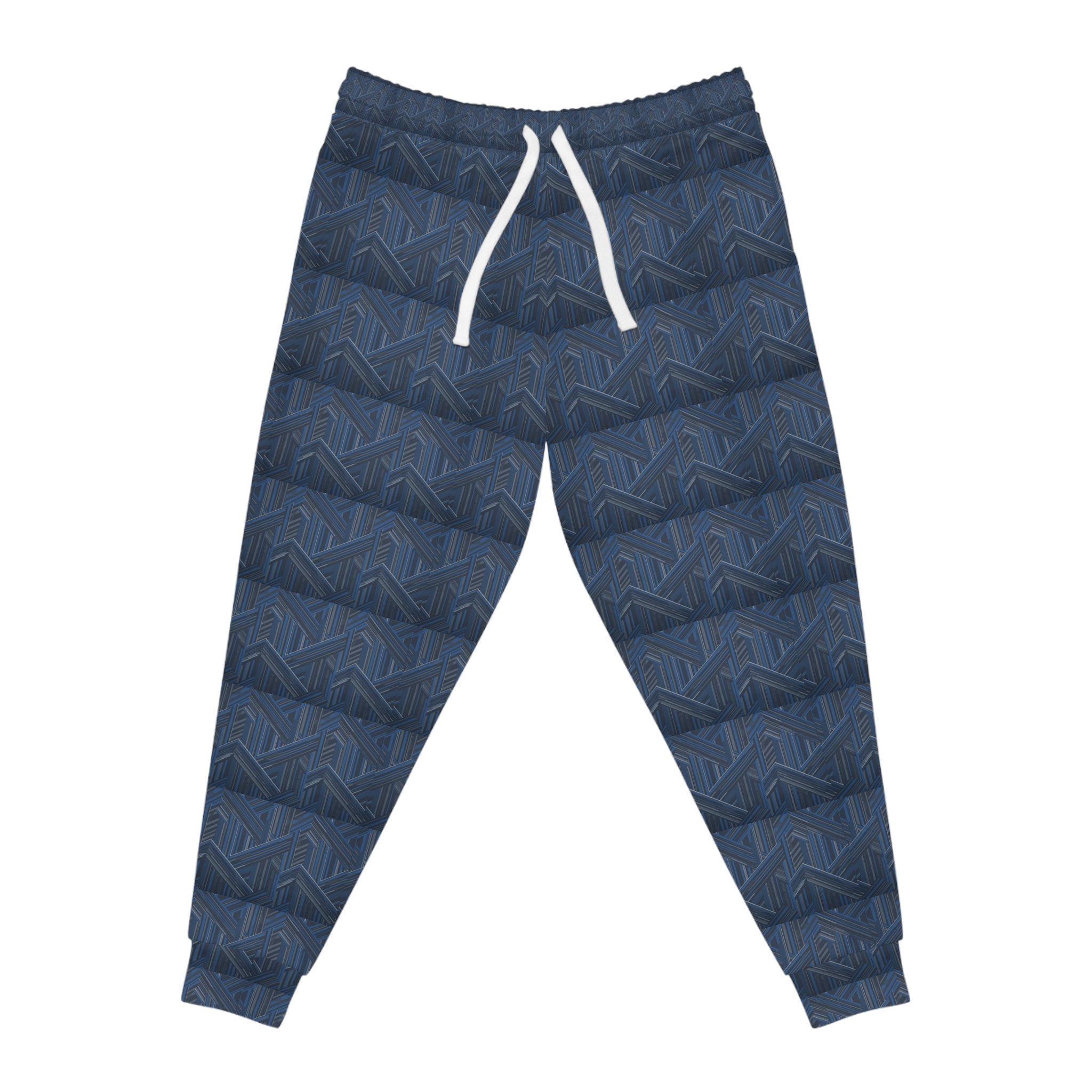 Archishop Abstract Geometric Pattern Athletic Joggers - Image 2