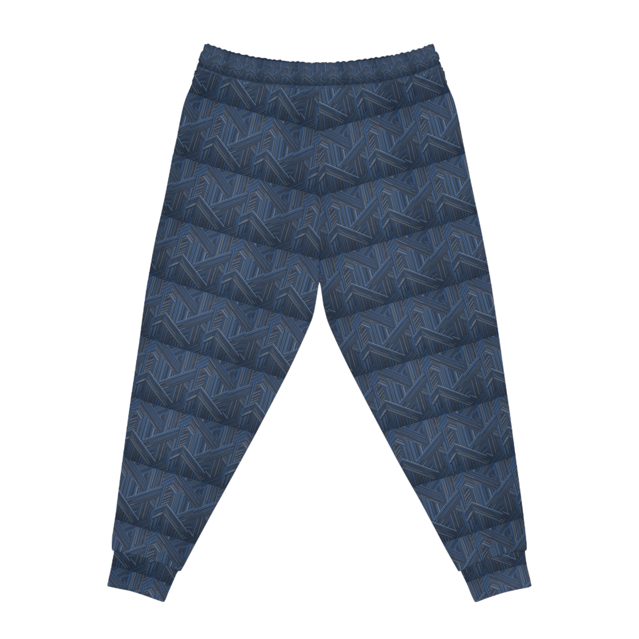 Archishop Abstract Geometric Pattern Athletic Joggers - Image 3